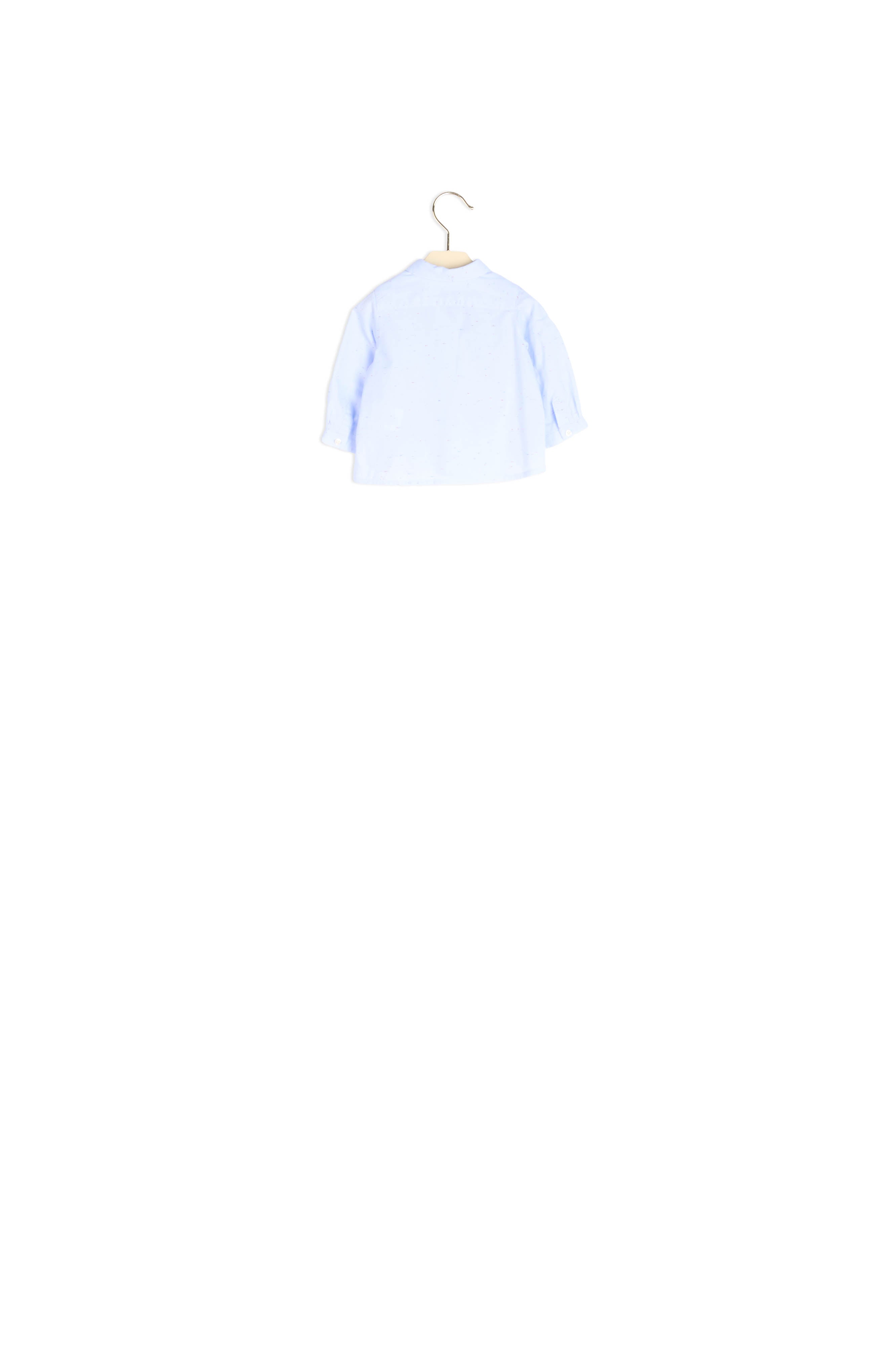 Chemise en popeline mouchetée - Bonpoint vintage