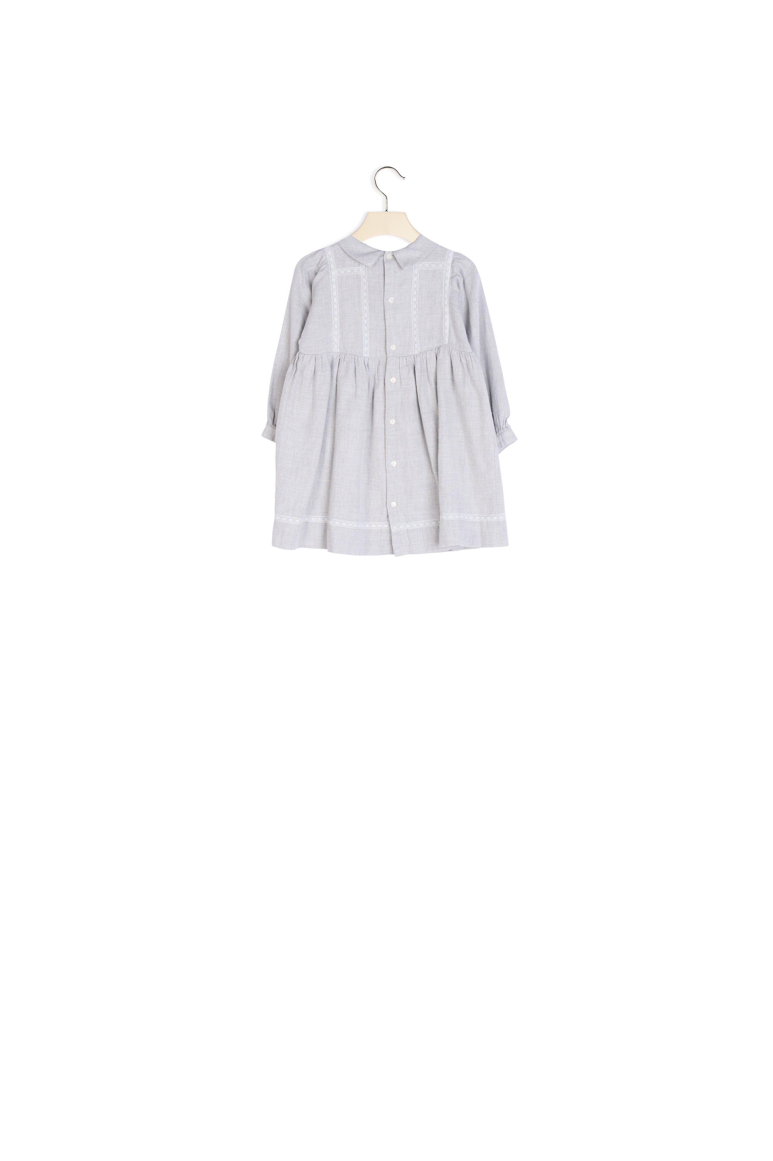 Robe en coton chiné - Bonpoint vintage