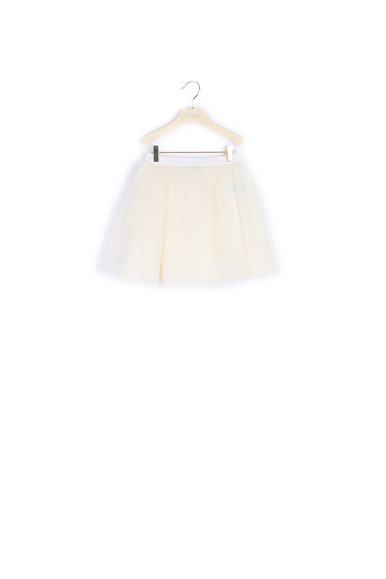 Jupe en tulle à pois brodés - Bonpoint vintage