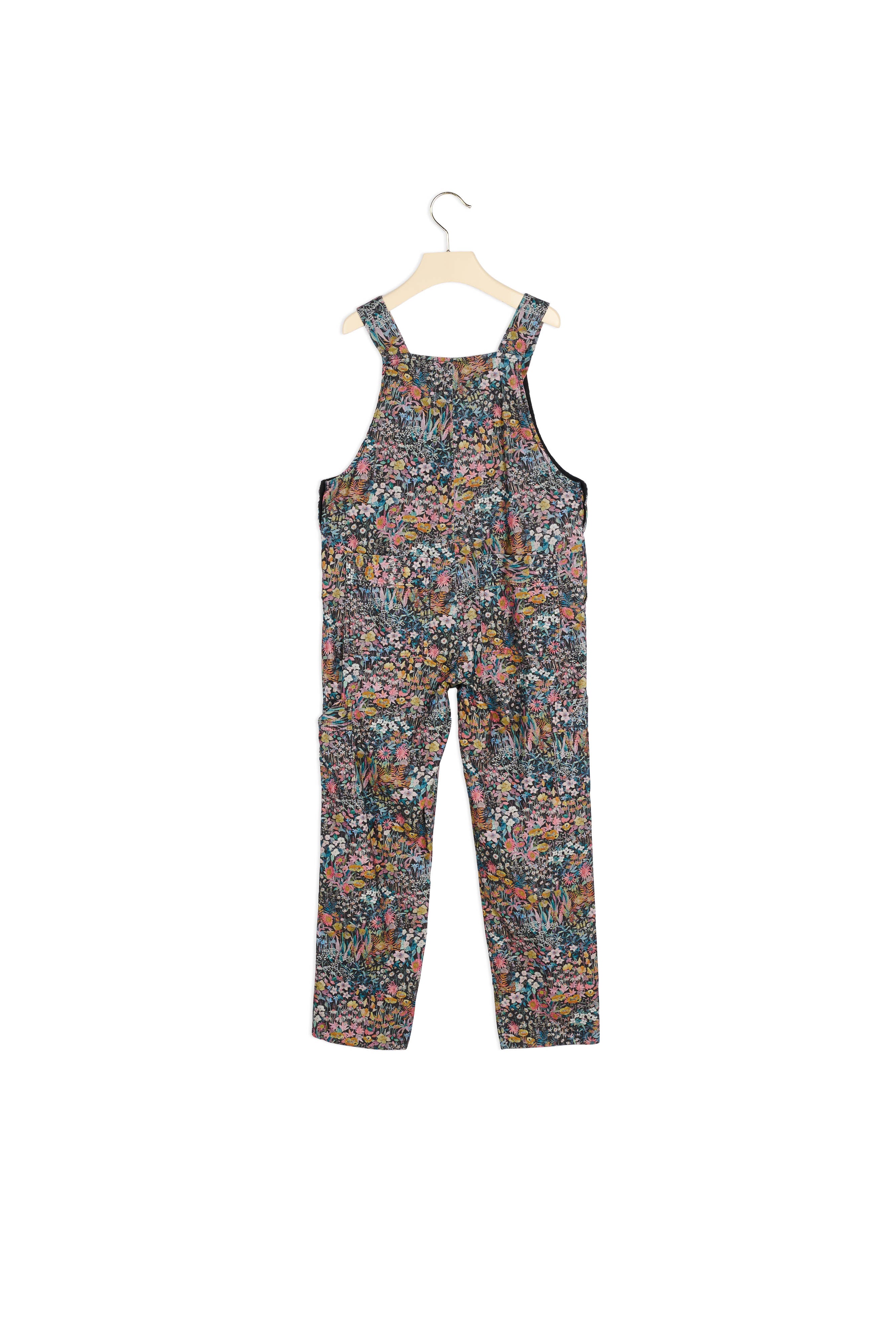 Salopette en tissu liberty velours - Bonpoint vintage