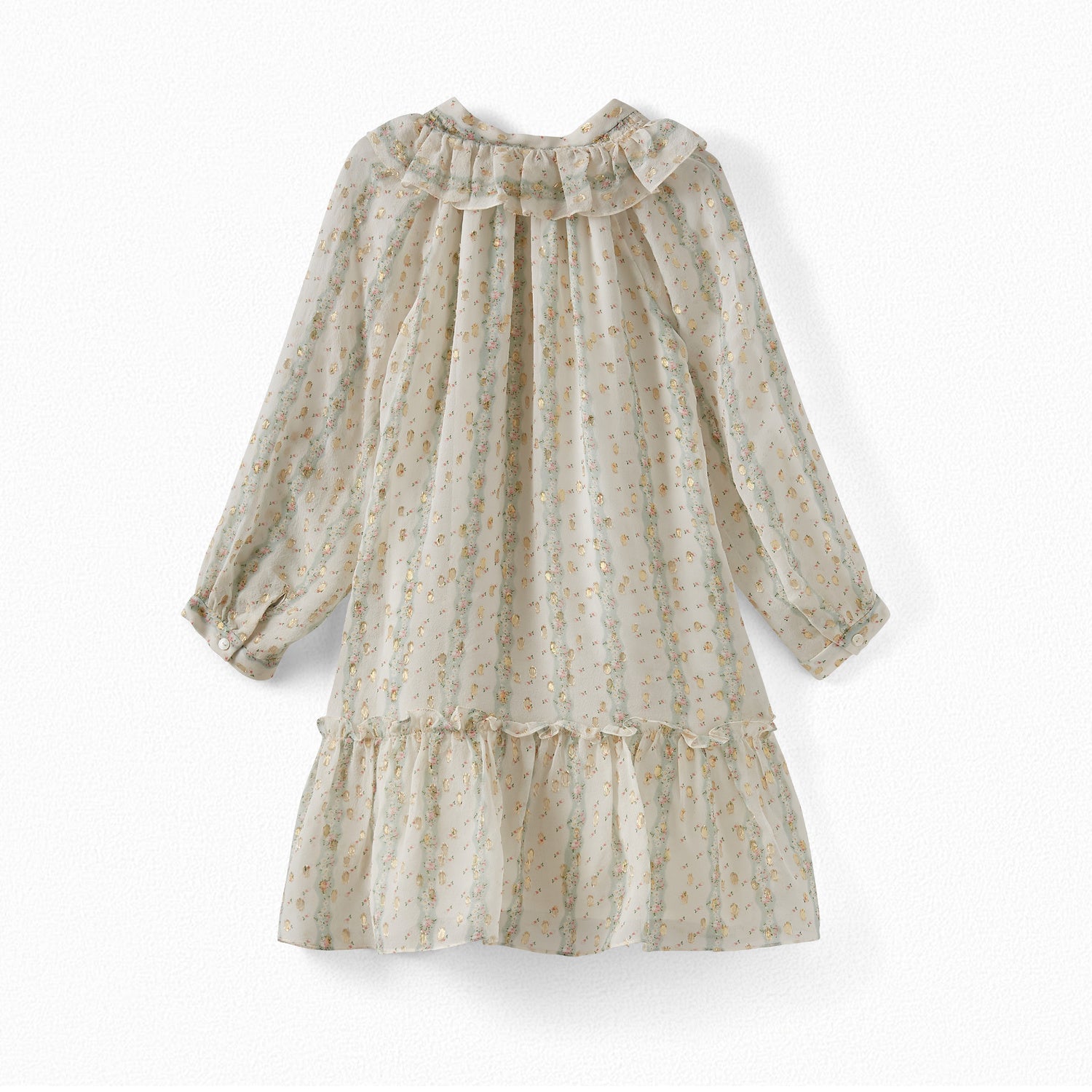 Robe en mousseline de soie - Bonpoint vintage