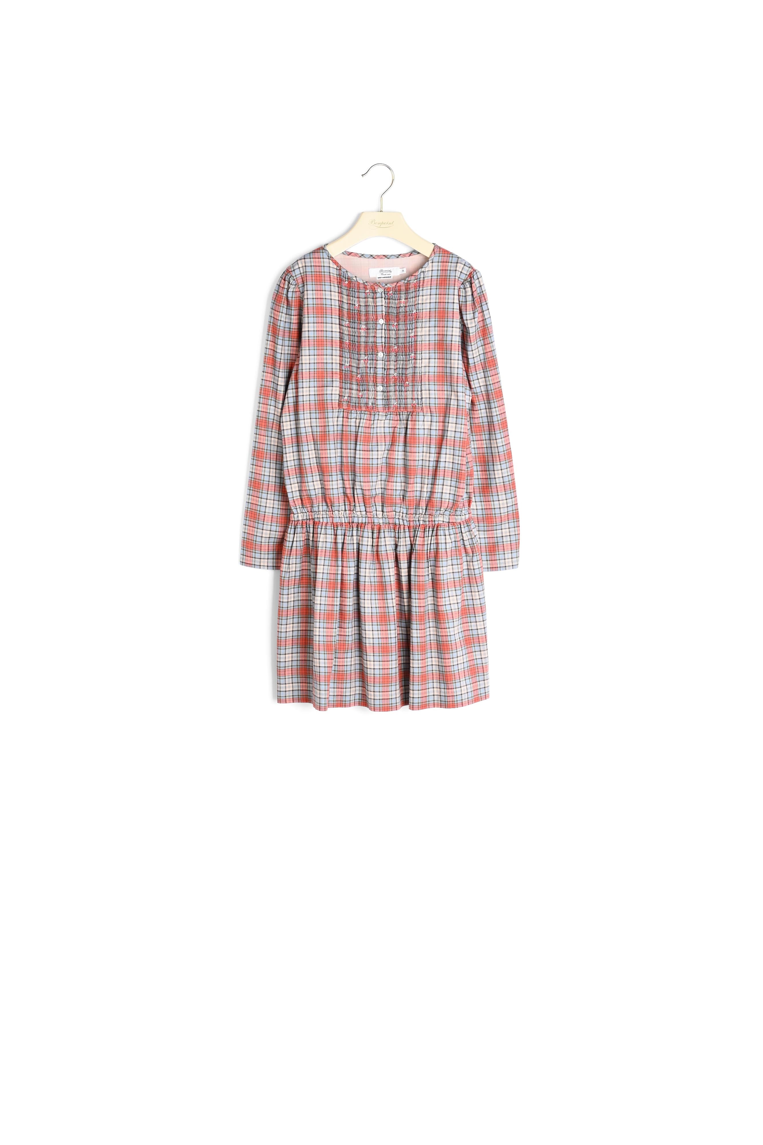 Robe à carreaux - Bonpoint vintage