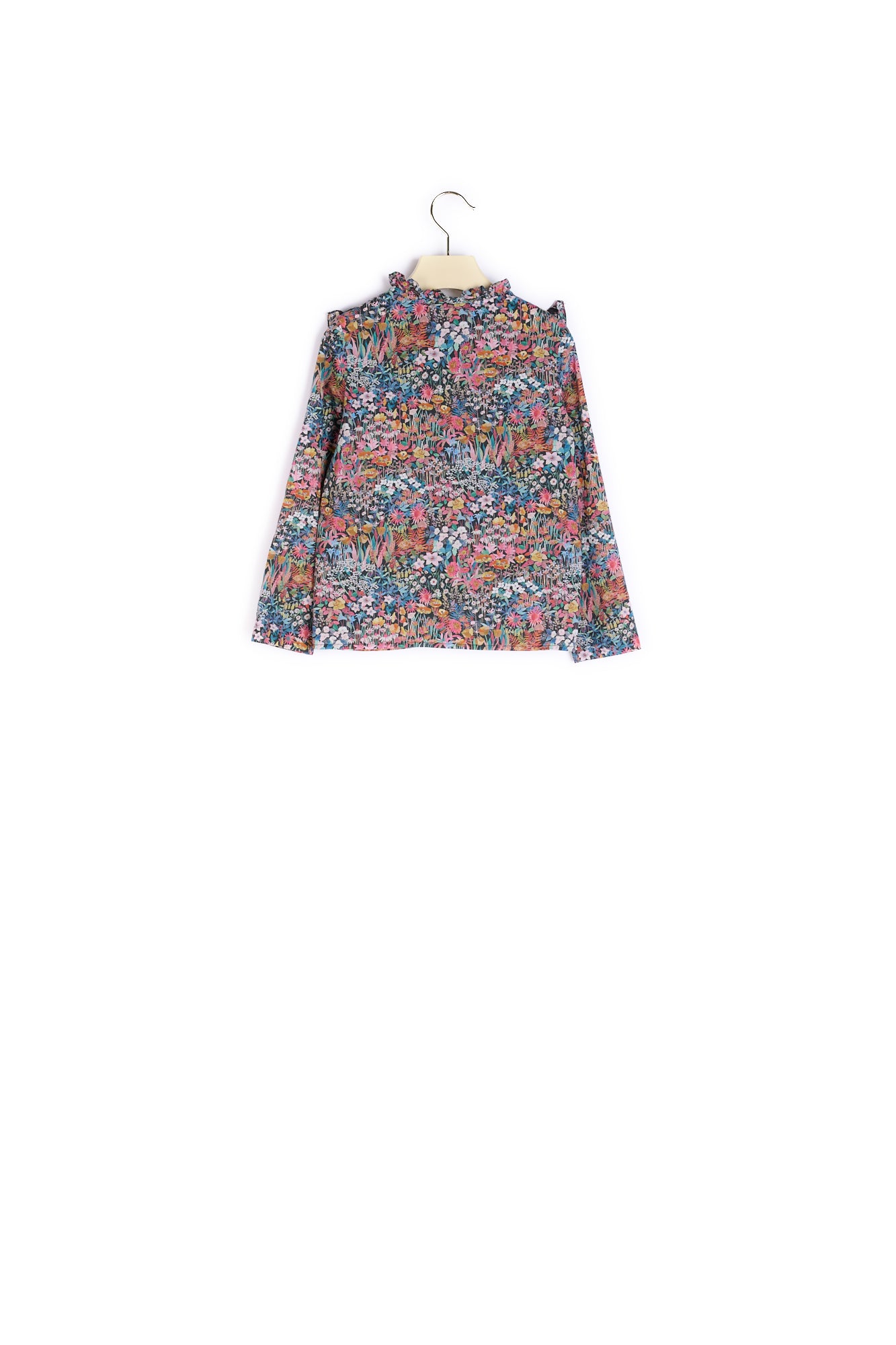 Blouse fille en tissu Liberty - Bonpoint vintage