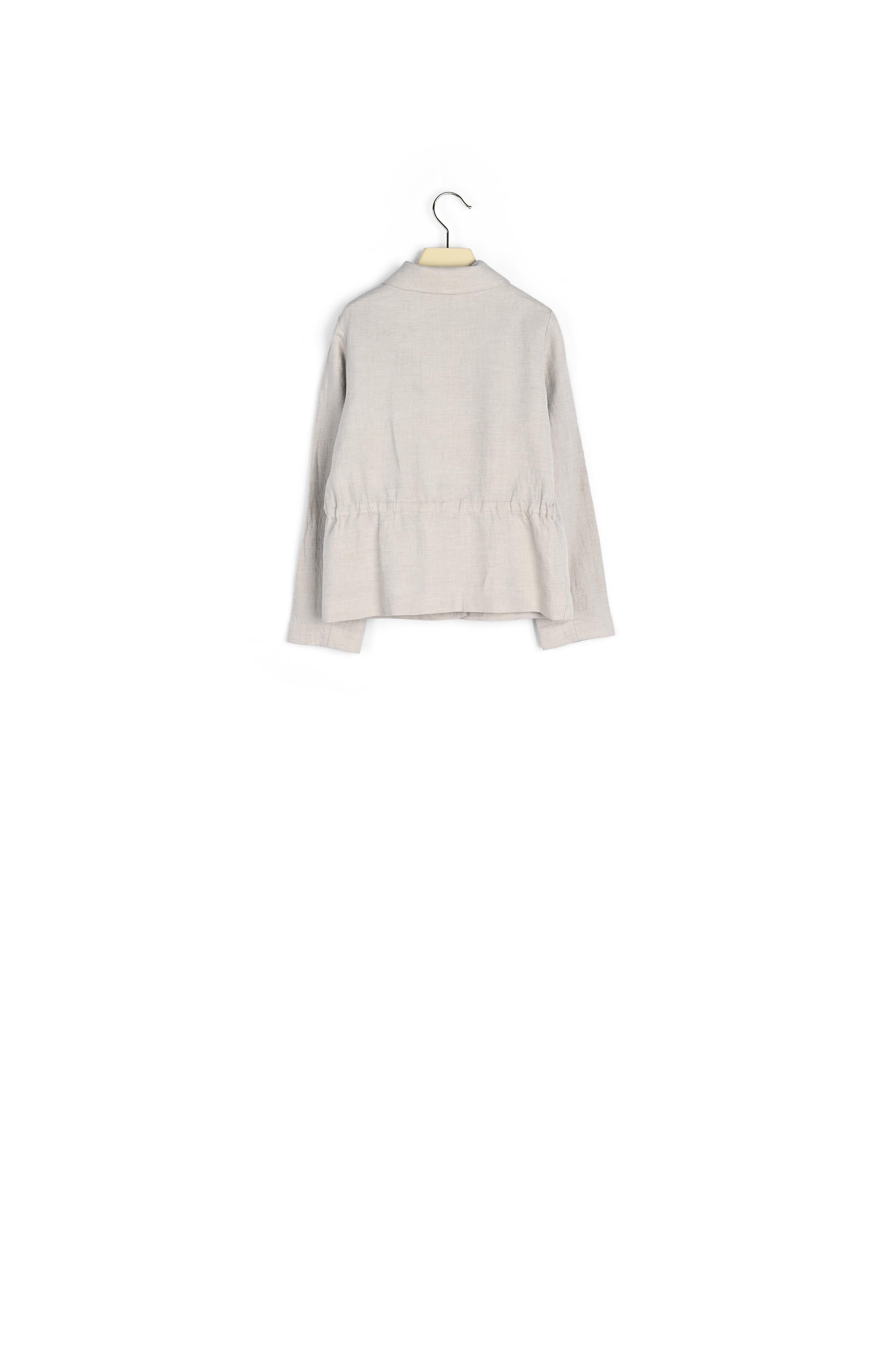 Veste en lin brodé - Bonpoint vintage