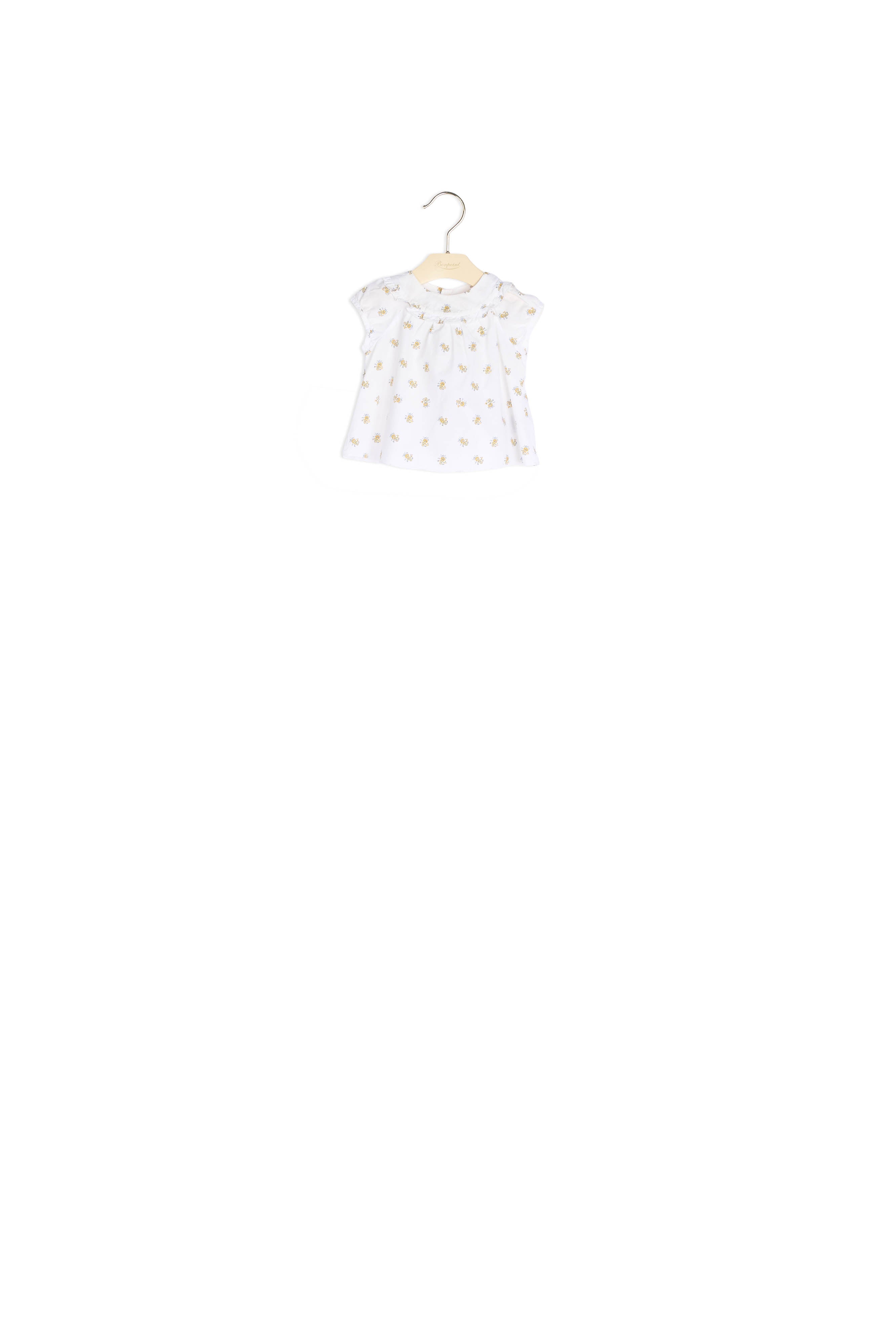 Blouse en popeline imprimée - Bonpoint vintage