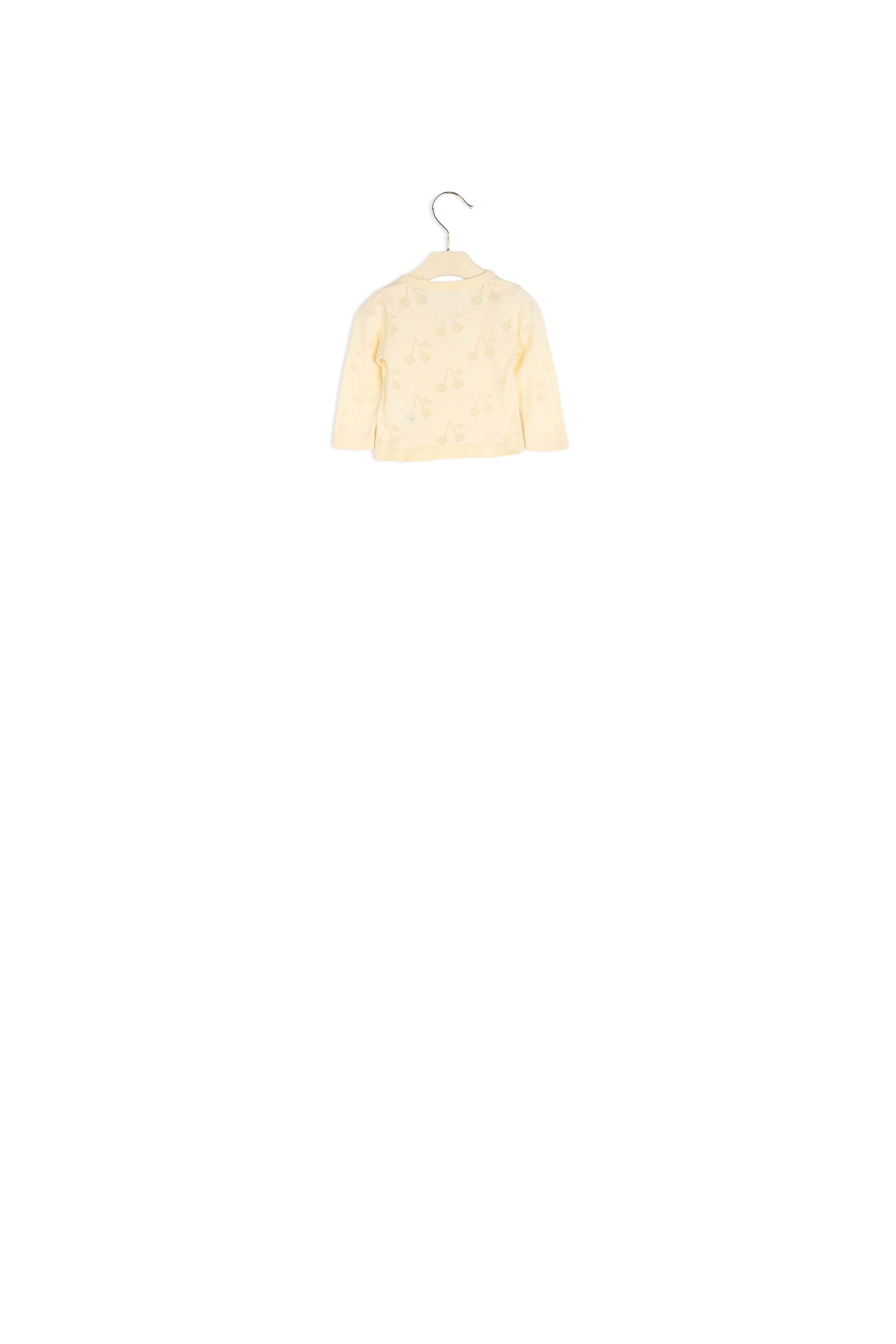 Cardigan en coton ajouré - Bonpoint vintage