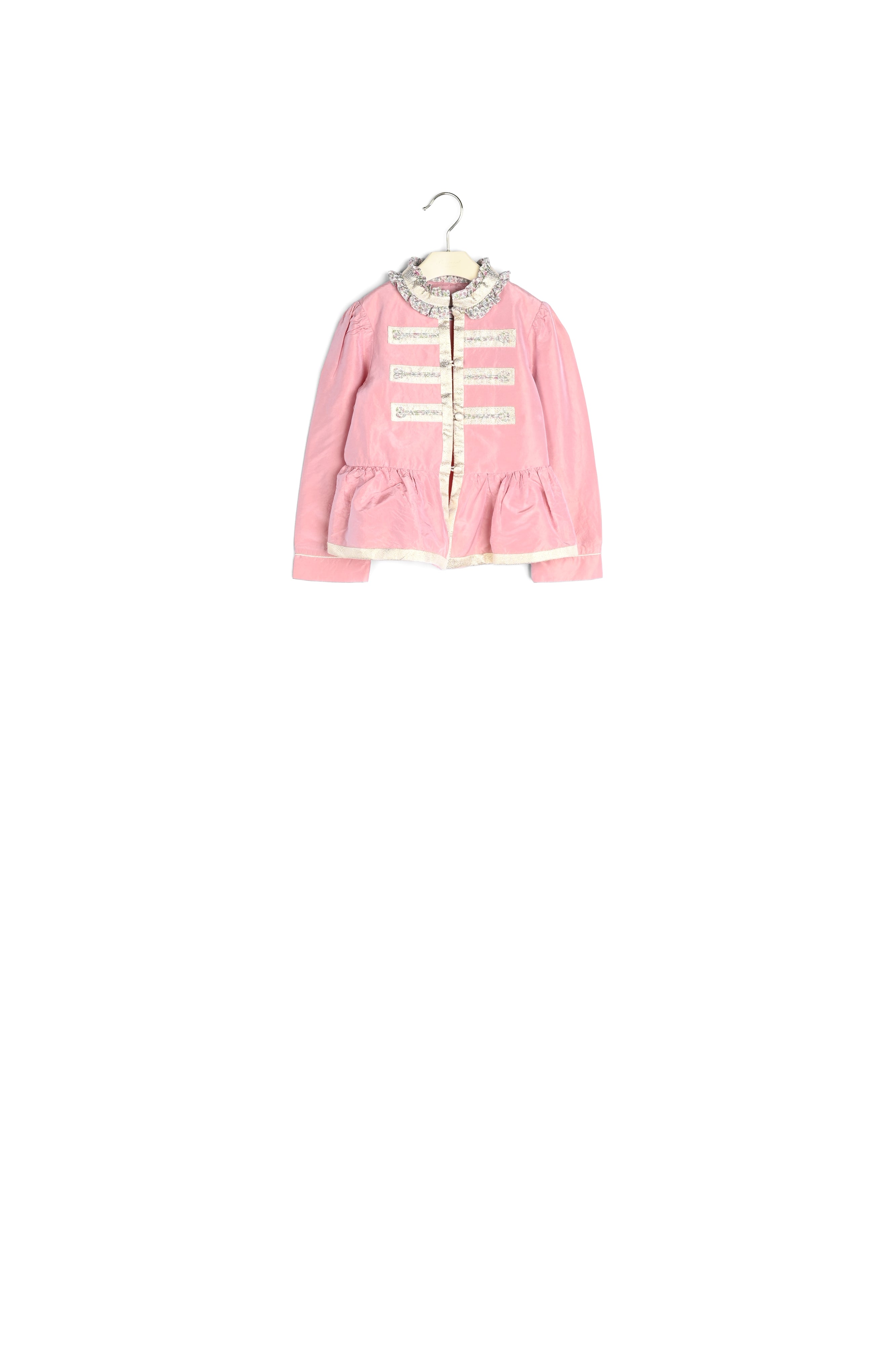 Veste en taffetas de soie et tissu Liberty - Bonpoint vintage