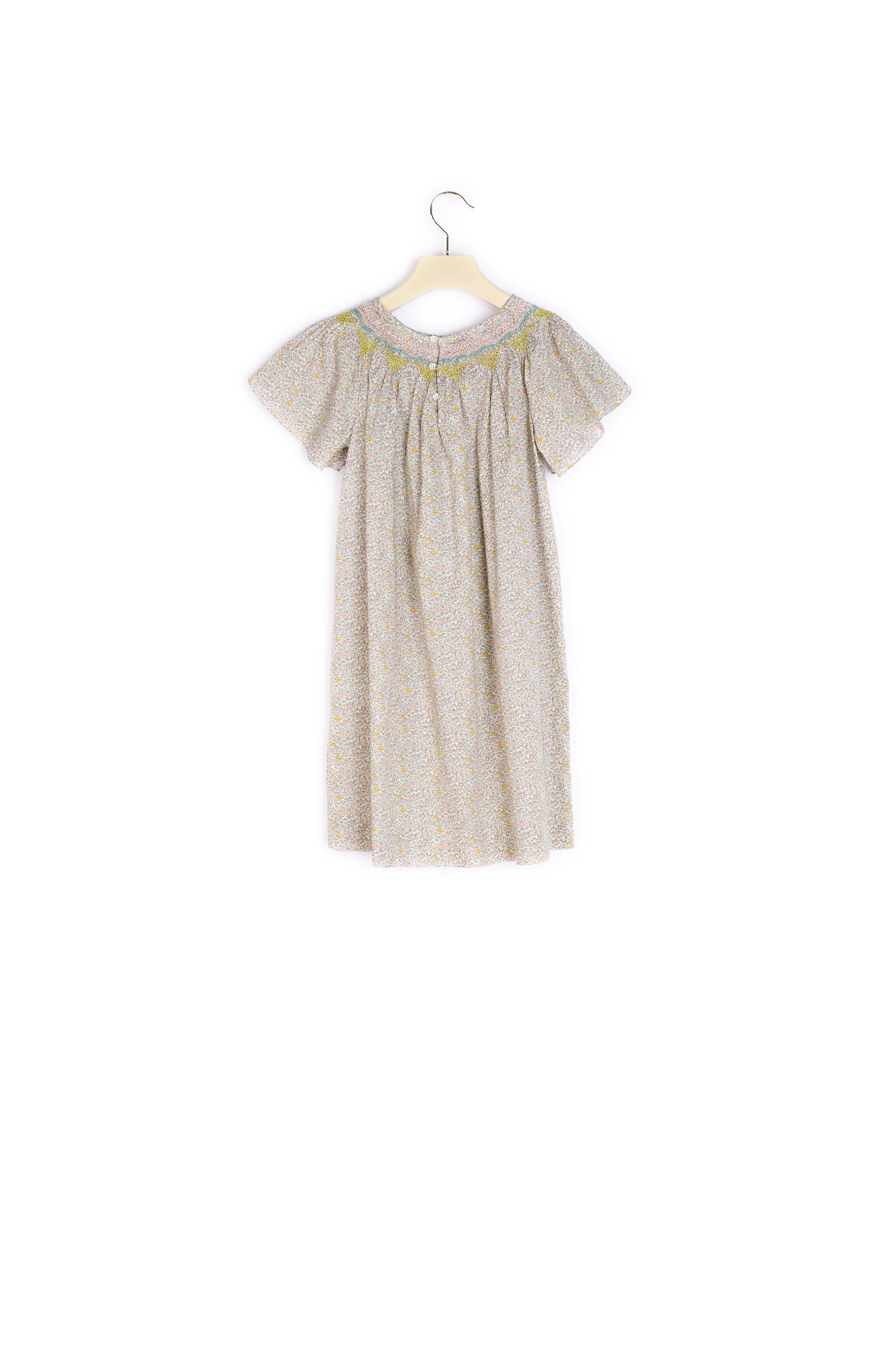 Robe en coton Liberty fille - Bonpoint vintage