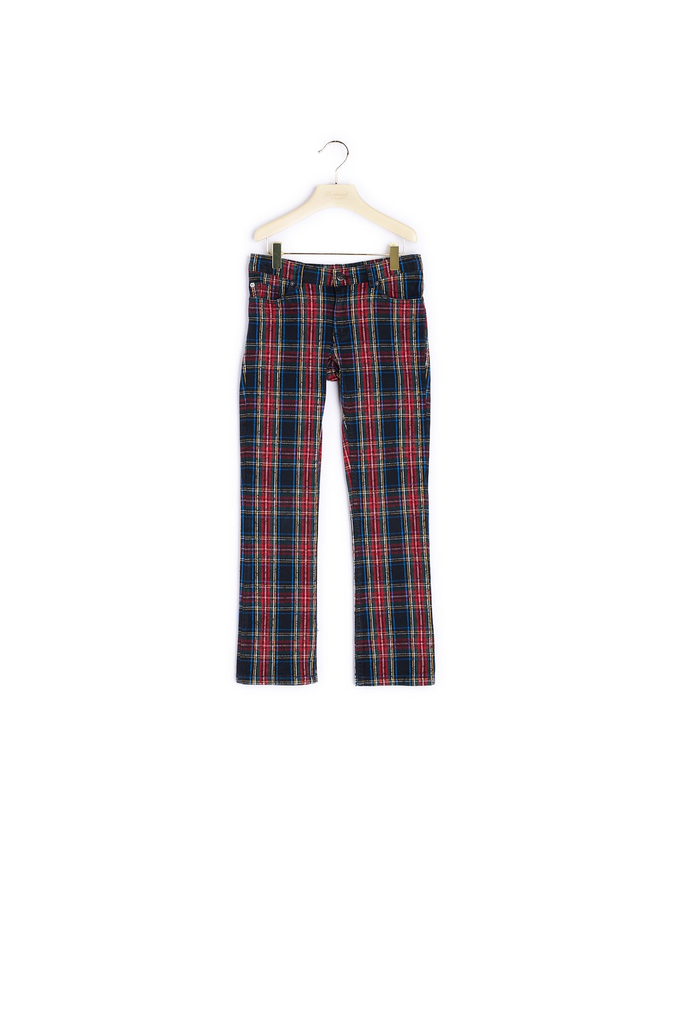 Pantalon en tissu écossais - Bonpoint vintage