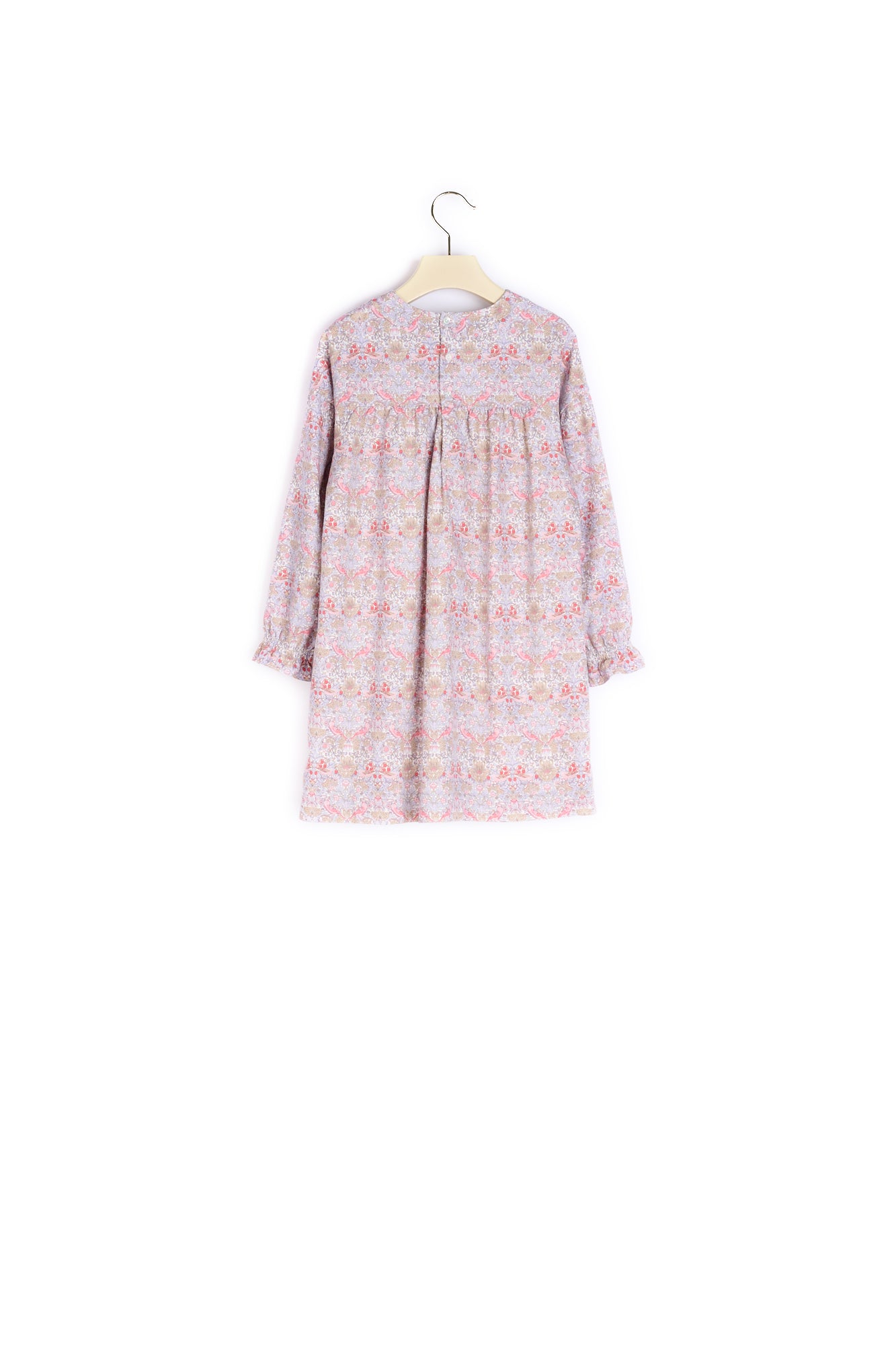 Robe en tissu Liberty et laine fille - Bonpoint vintage
