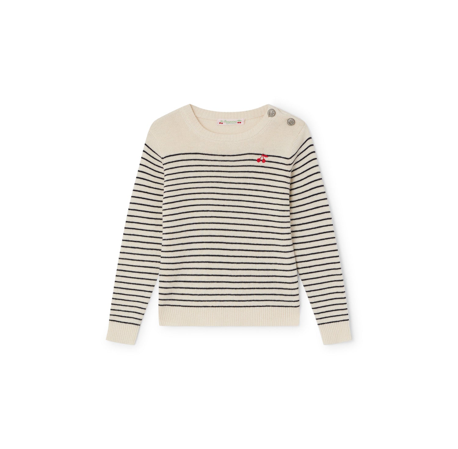 Pull à rayures - Bonpoint vintage