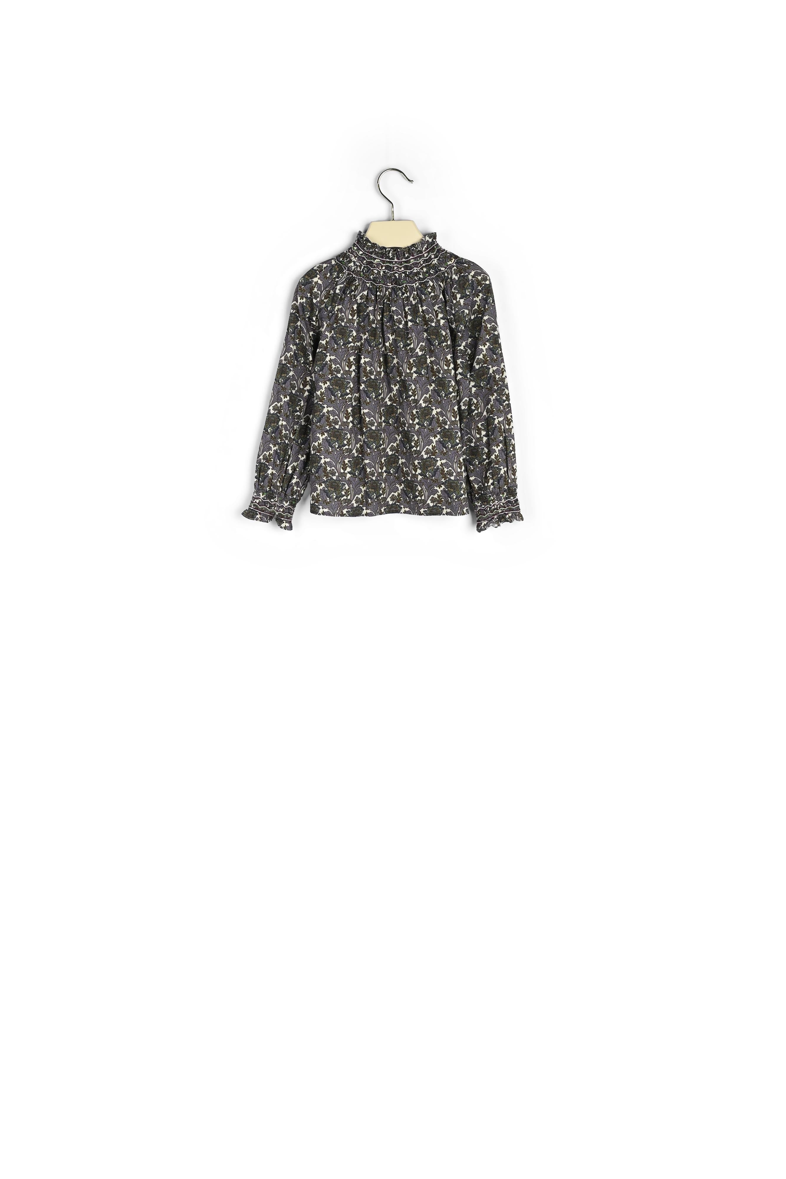 Blouse en tissu Liberty fille - Bonpoint vintage