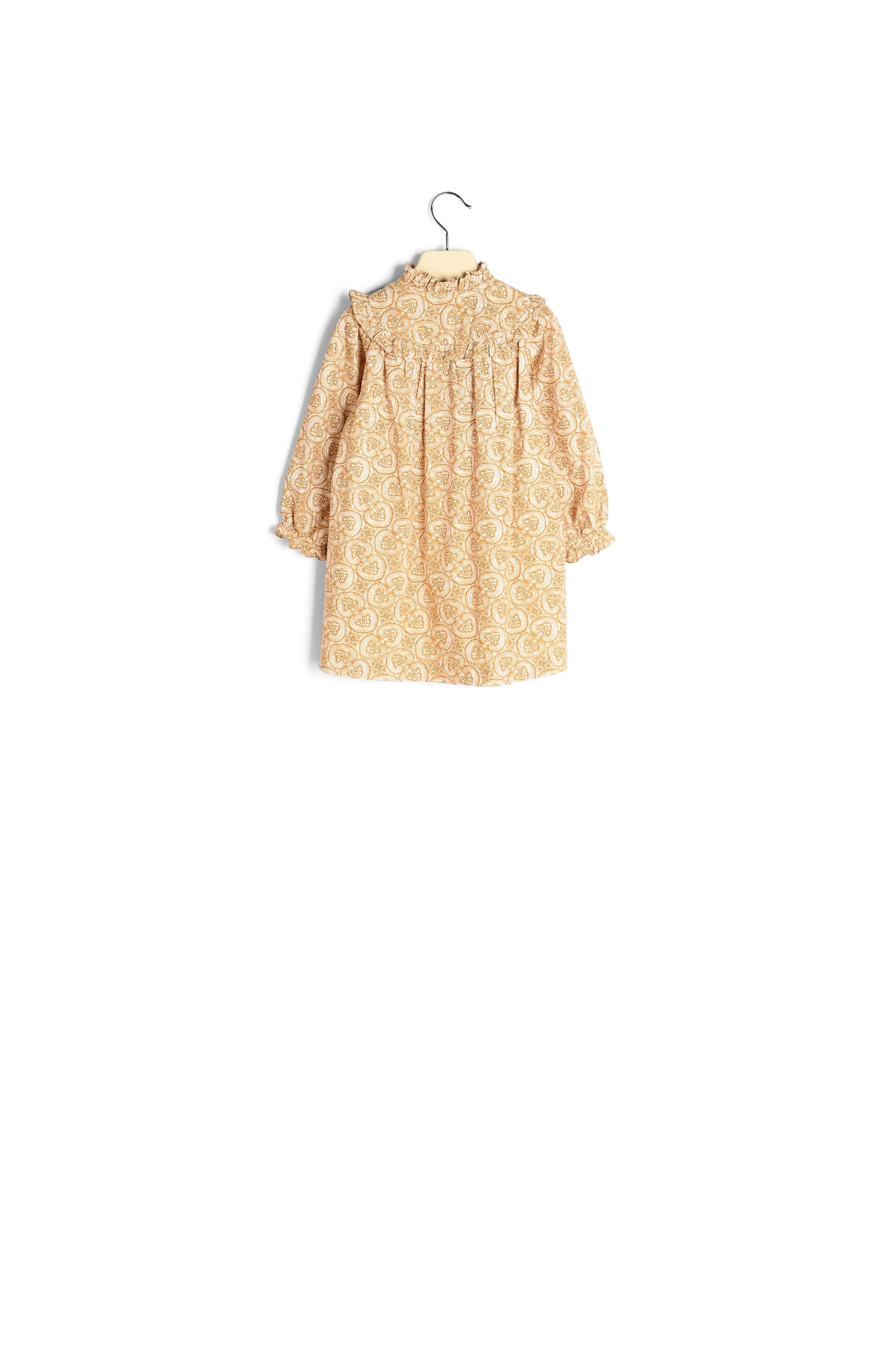 Robe imprimée à volants imprimé - Bonpoint vintage