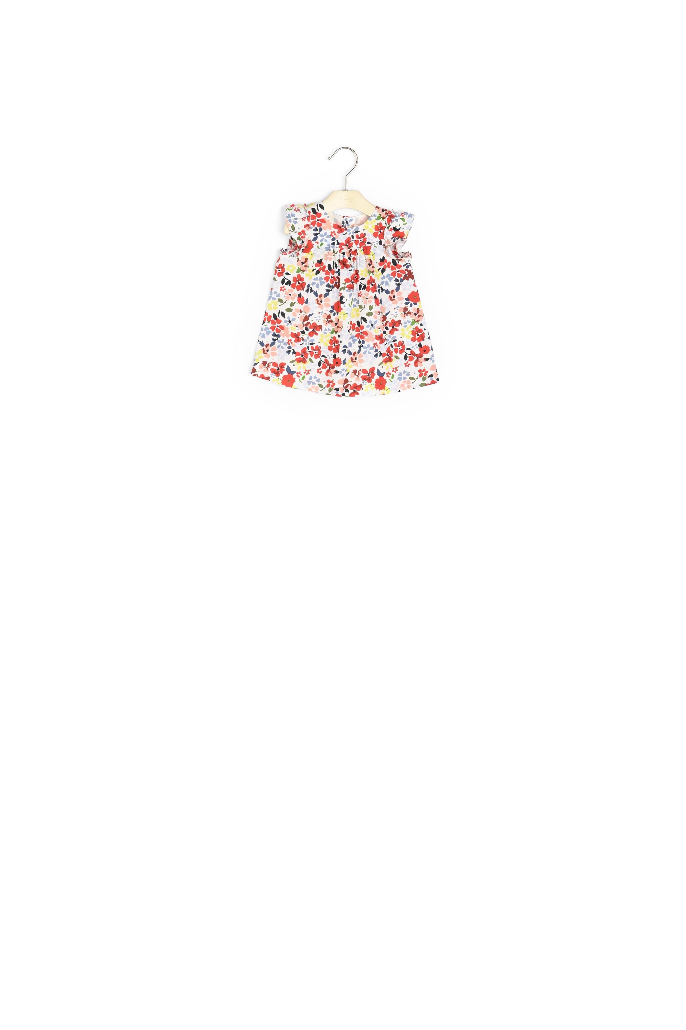 Robe en popeline imprimée - Bonpoint vintage