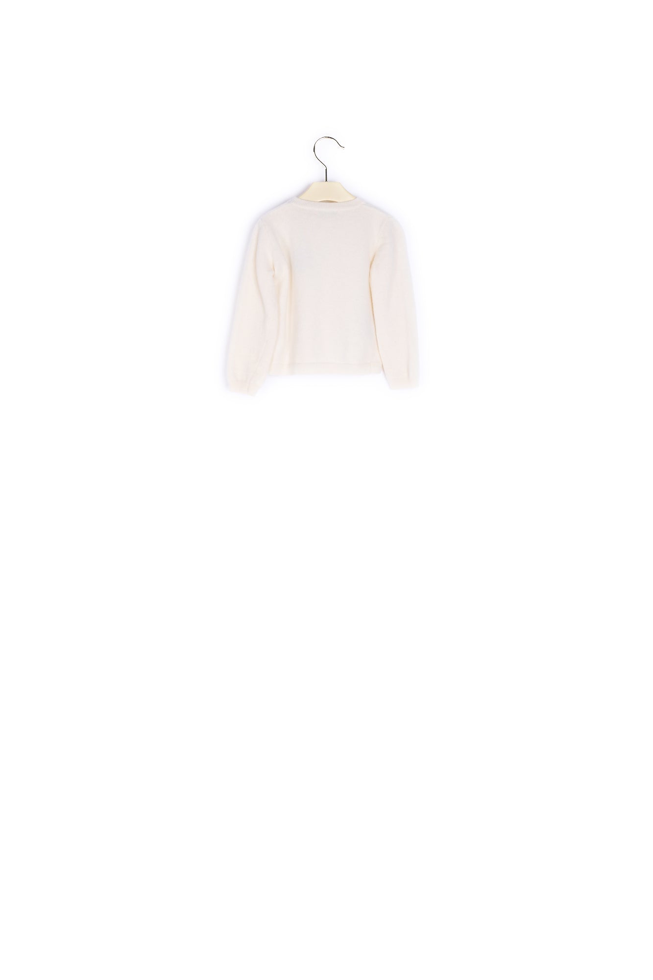Cardigan en mérinos brodé bébé - Bonpoint vintage