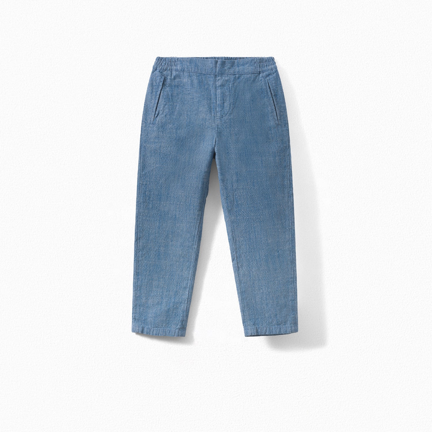 Pantalon en coton chambray - Bonpoint vintage