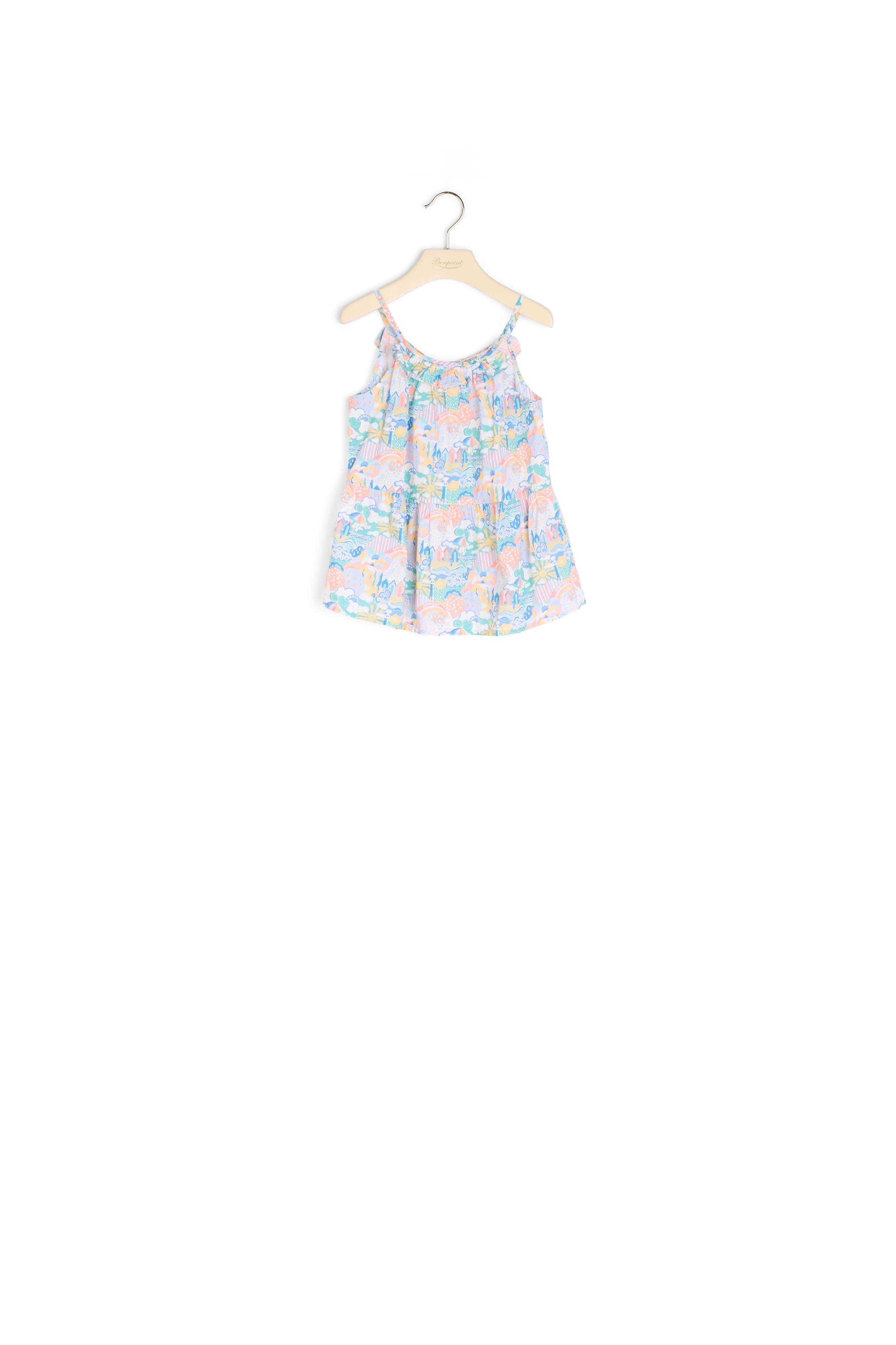 Blouse en tissu Liberty exclusif - Bonpoint vintage