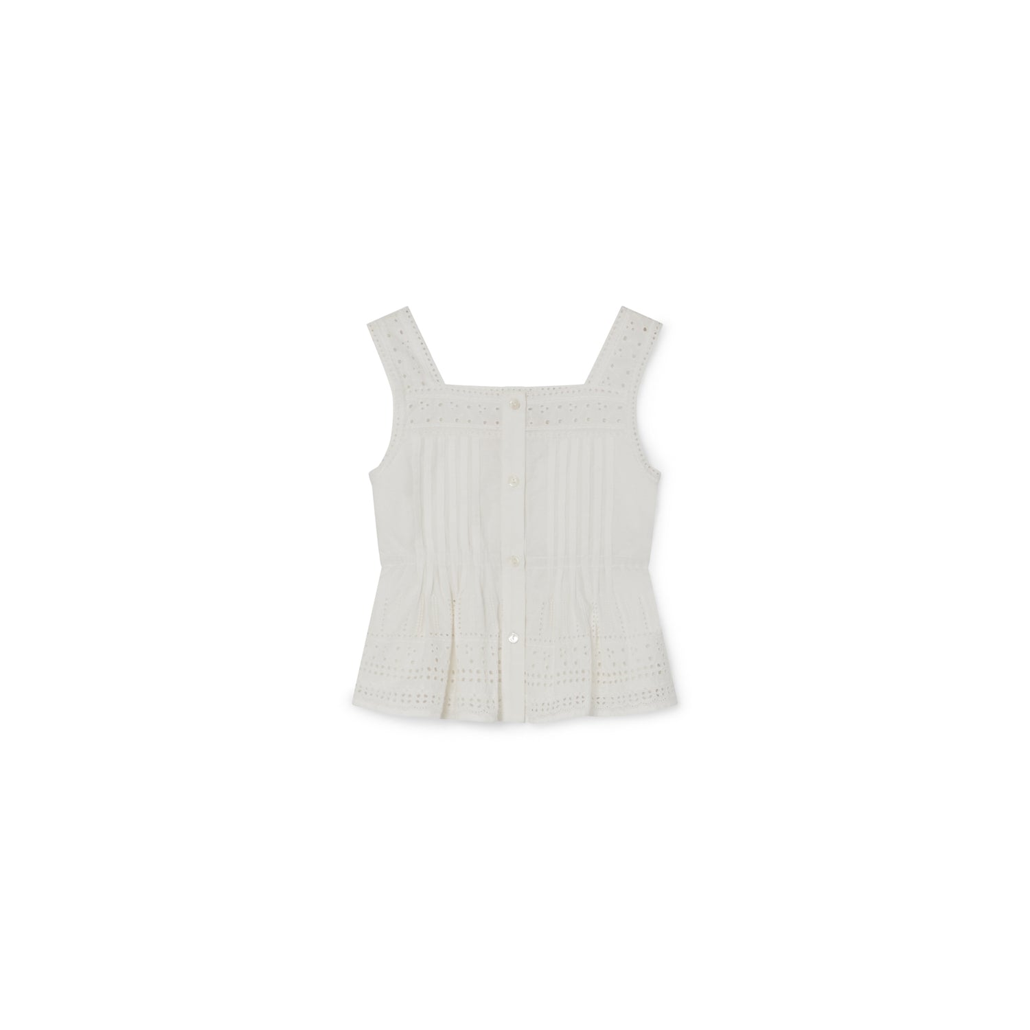 Blouse à broderie anglaise - Bonpoint vintage