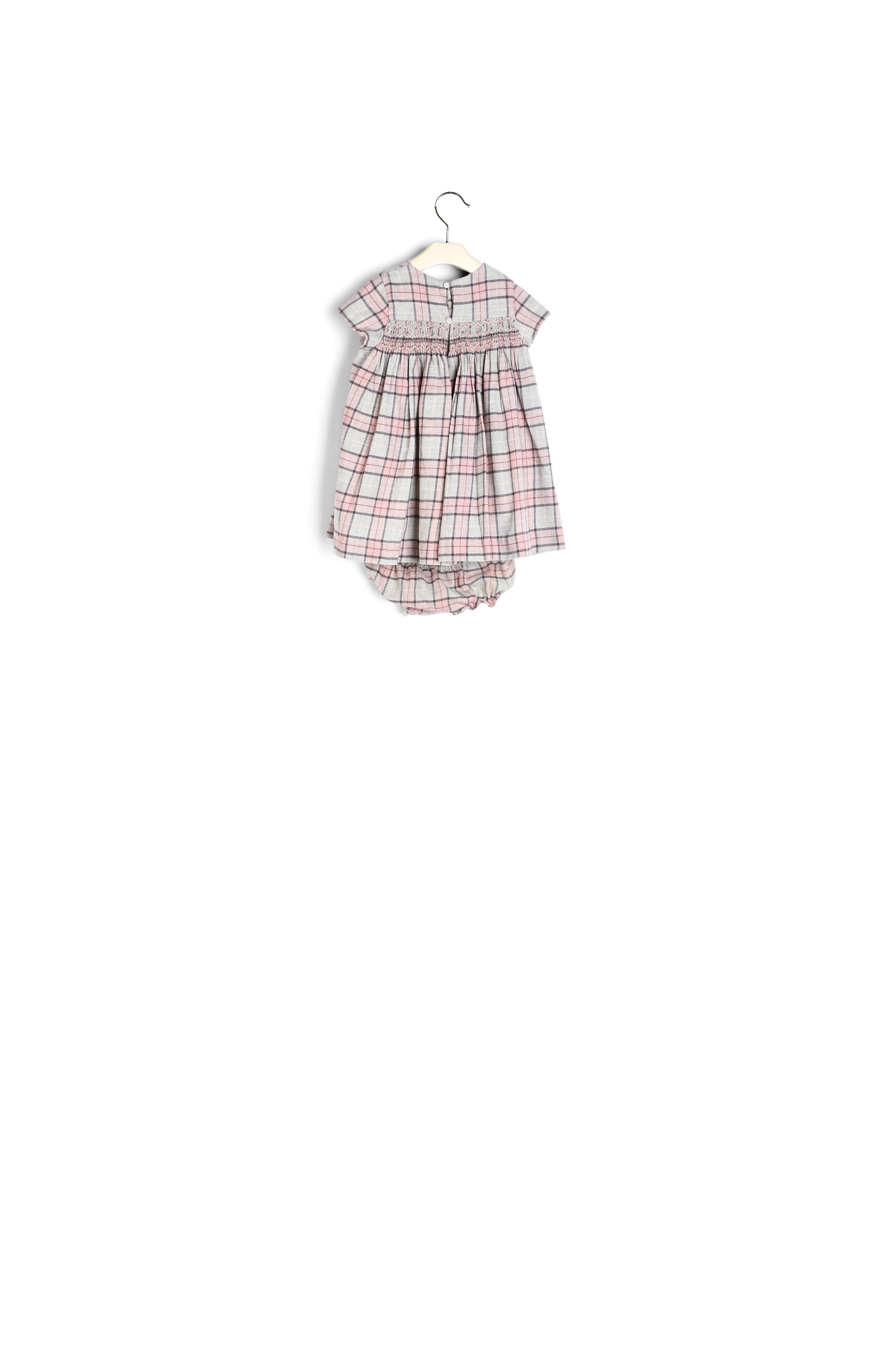 Robe habillée smockée Maruska - Bonpoint vintage