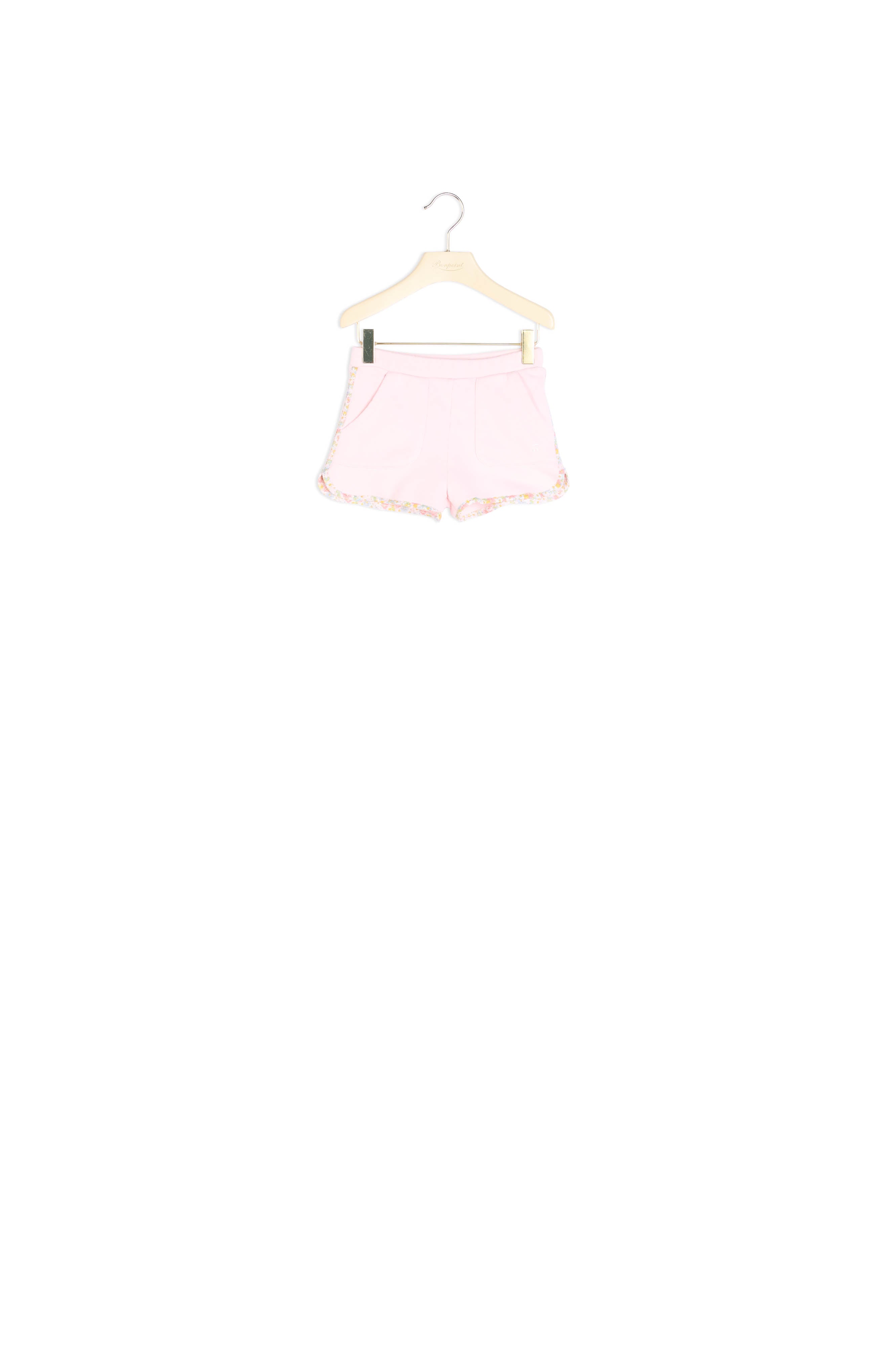 Short en molleton et tissu Liberty - Bonpoint vintage