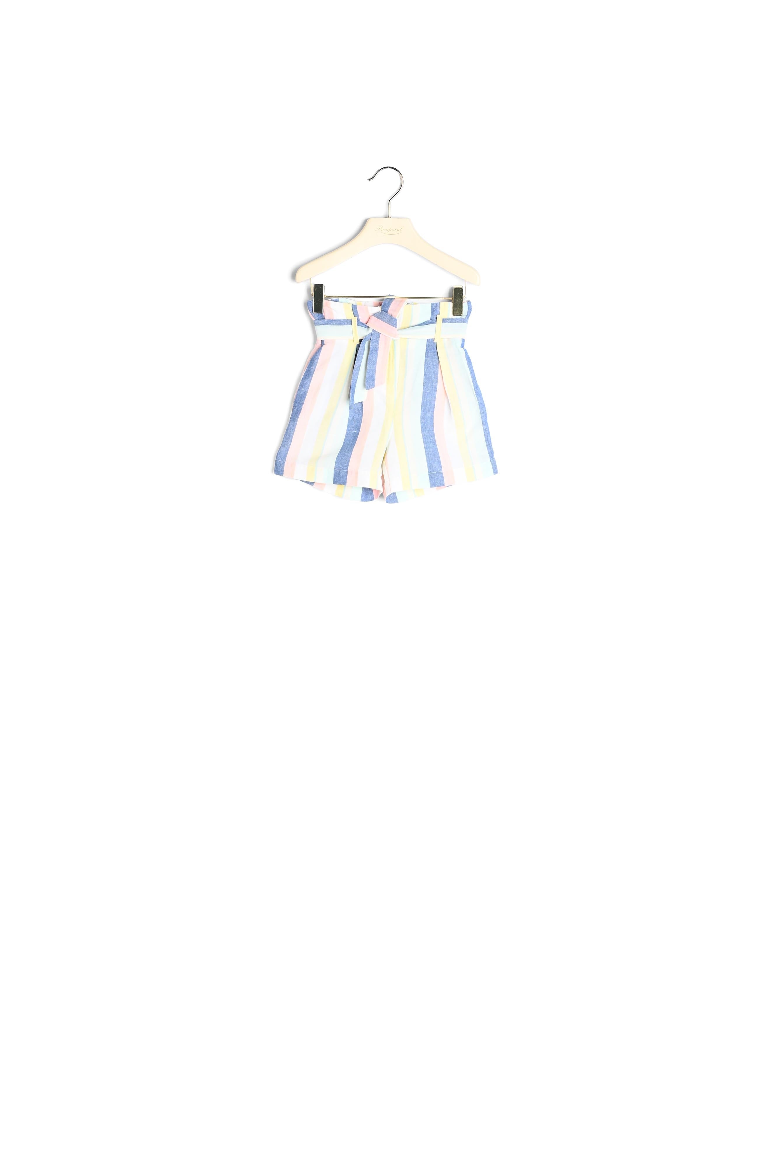 Short imprimé de cerises rayures - Bonpoint vintage