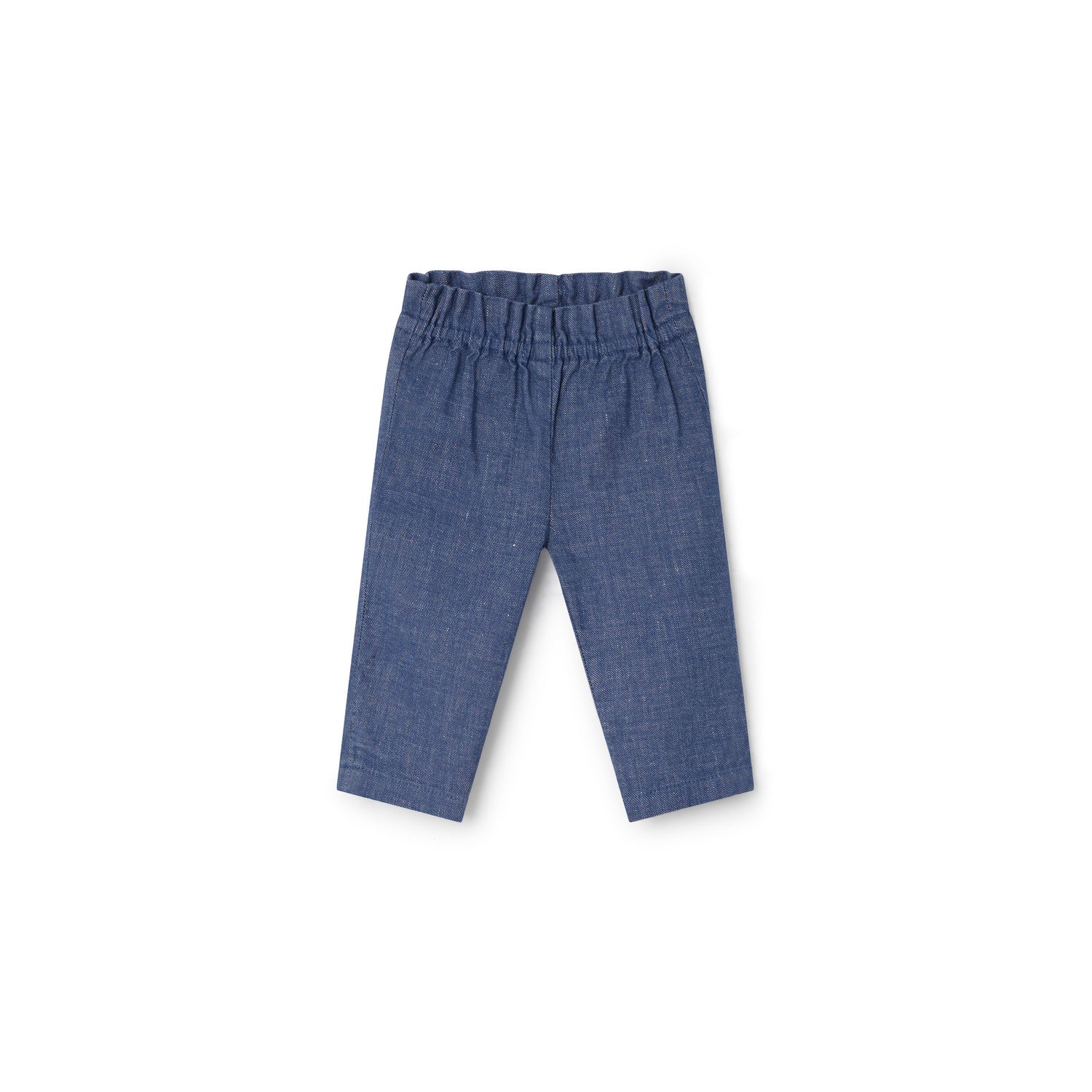 Pantalon en twill lin et coton - Bonpoint vintage