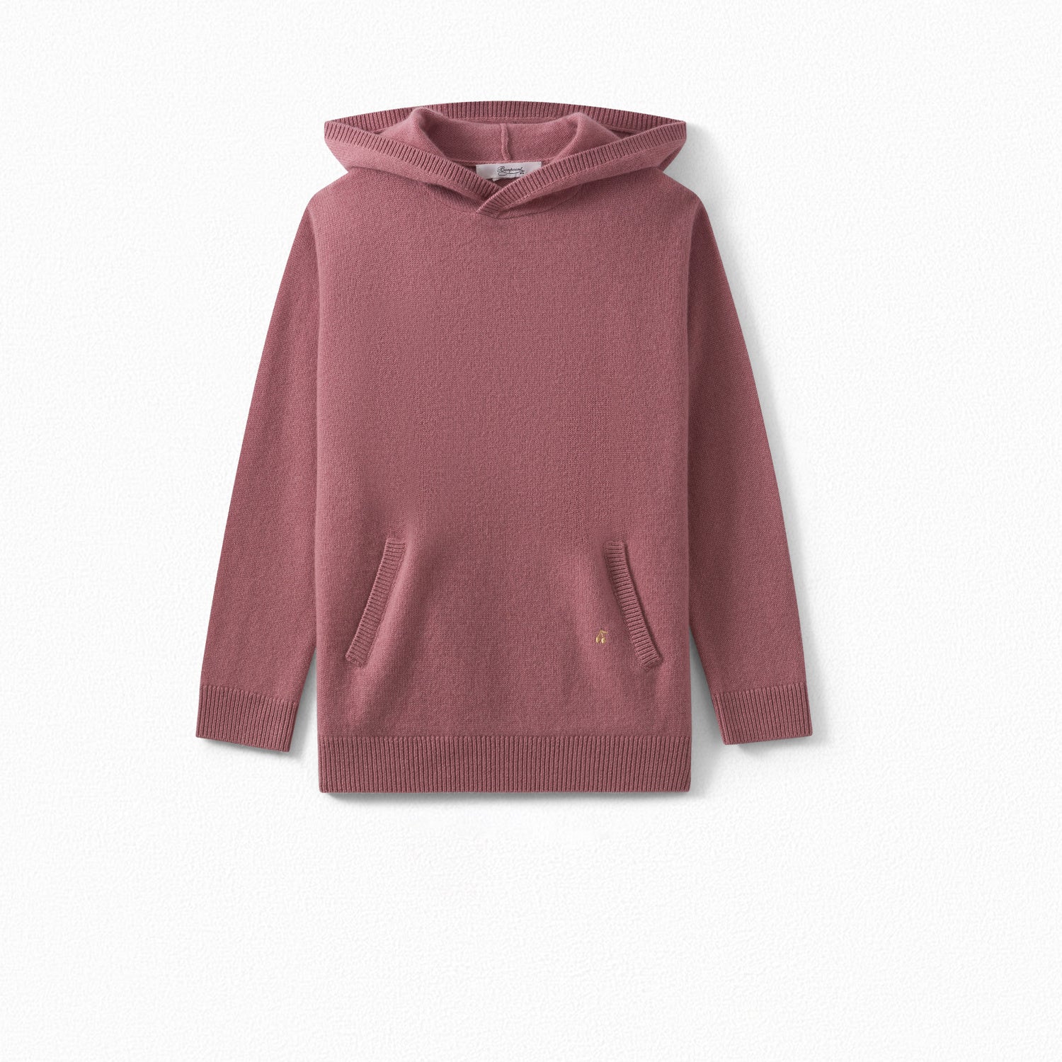 Pull à capuche en cachemire fille - Bonpoint vintage