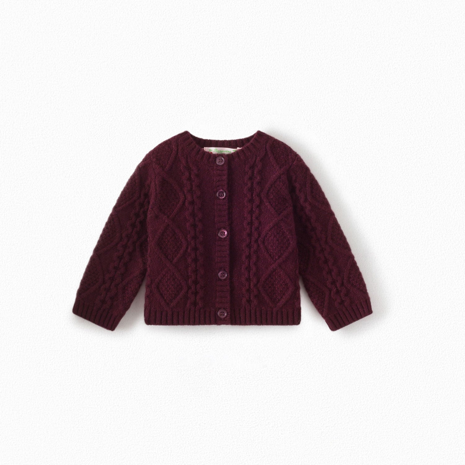 Cardigan en laine et yack bébé - Bonpoint vintage