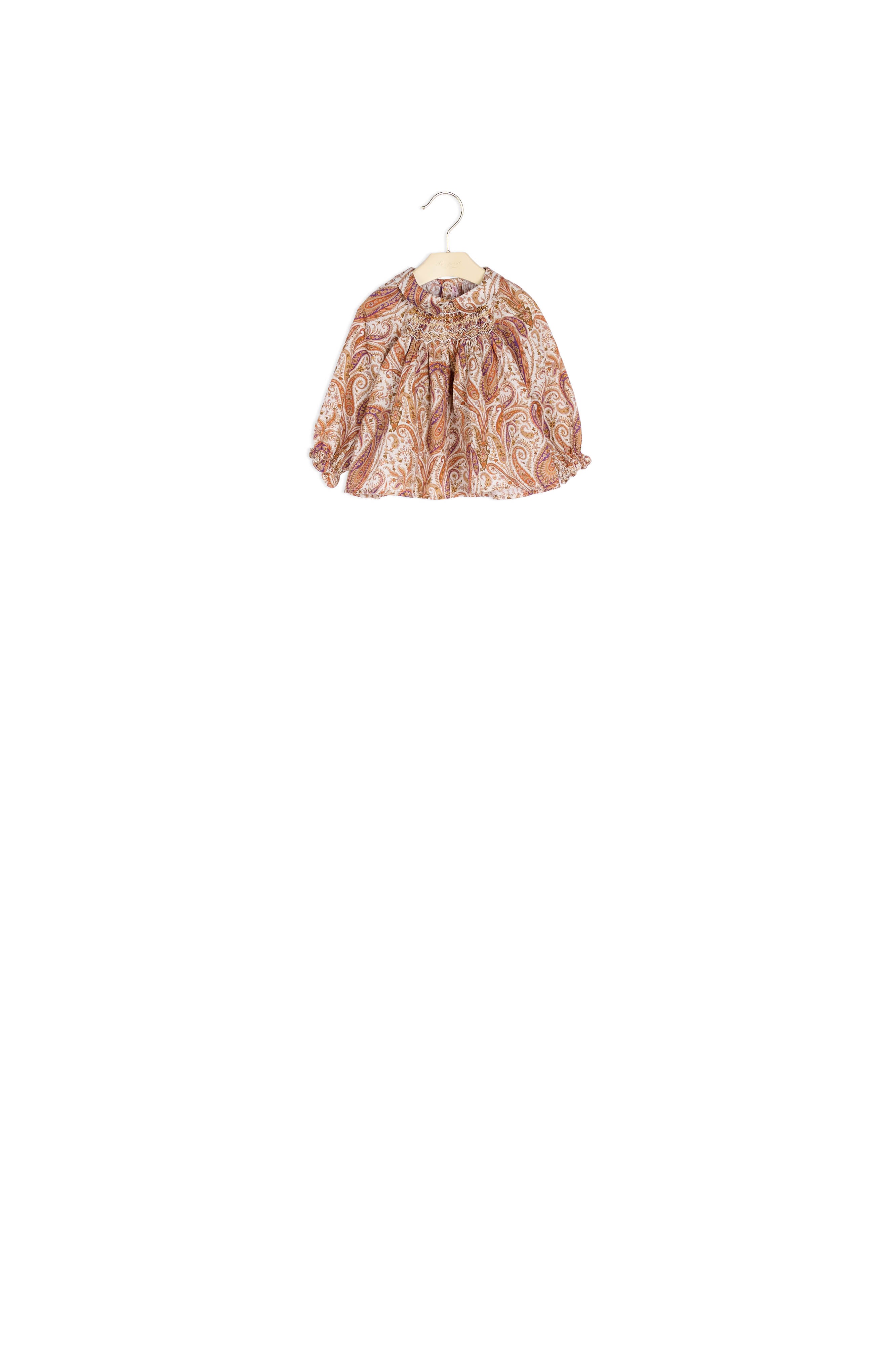 Blouse en tissu Liberty exclusif - Bonpoint vintage