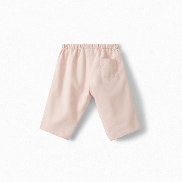 Pantalon bébé élastiqué en velours milleraies - Bonpoint vintage