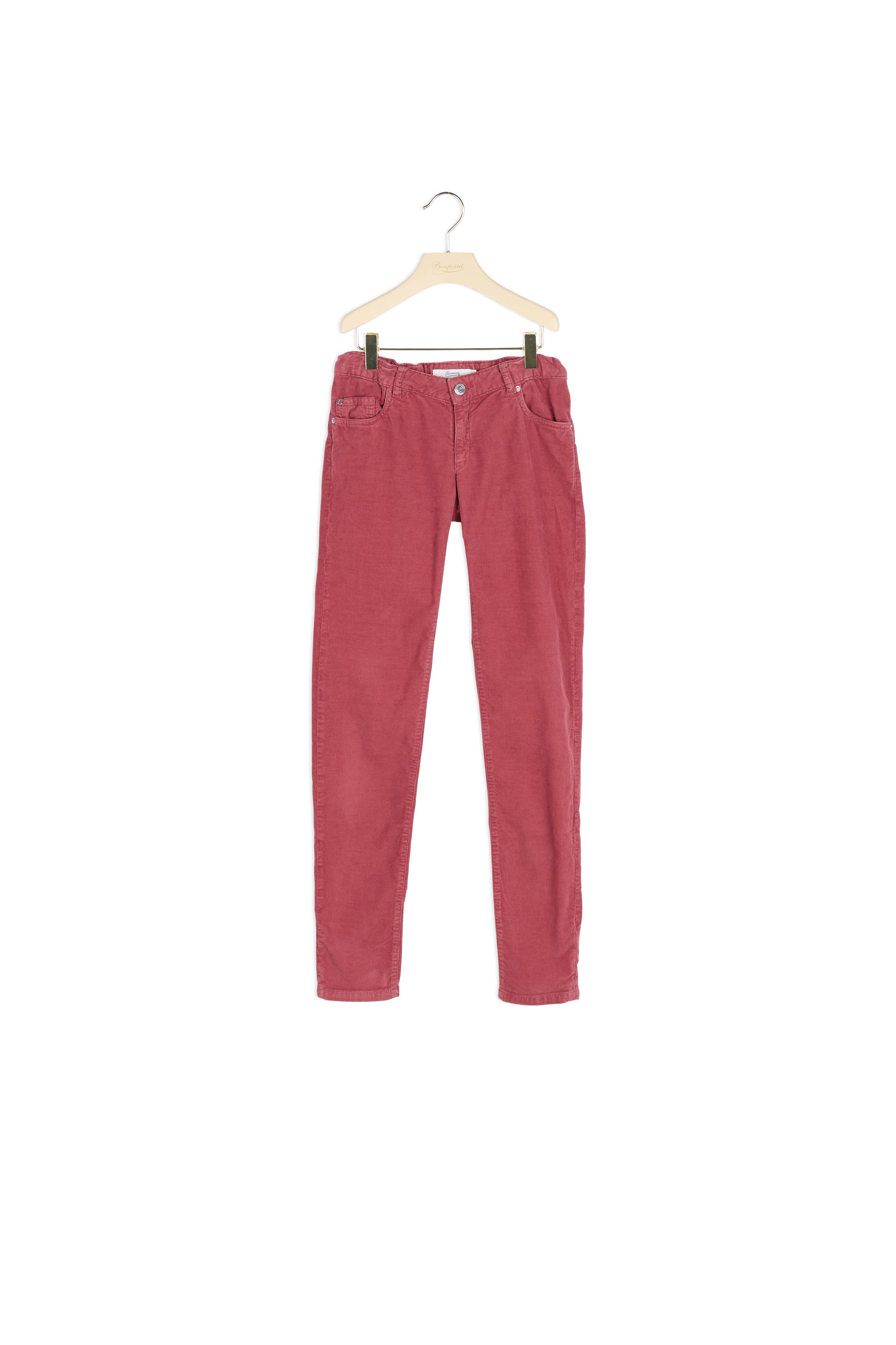 Pantalon slim en velours milleraies - Bonpoint vintage