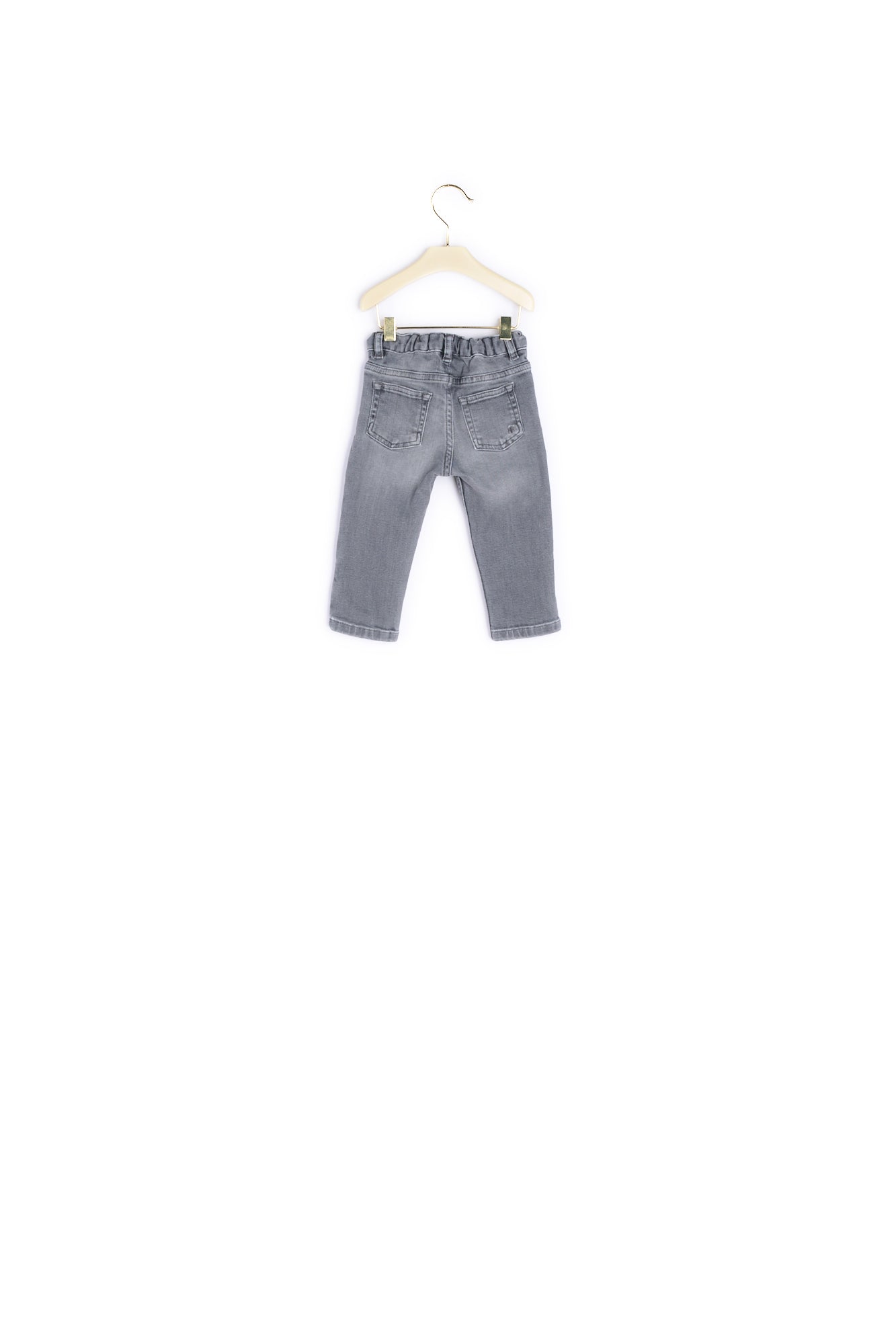 Pantalon denim taille élastiquée - Bonpoint vintage