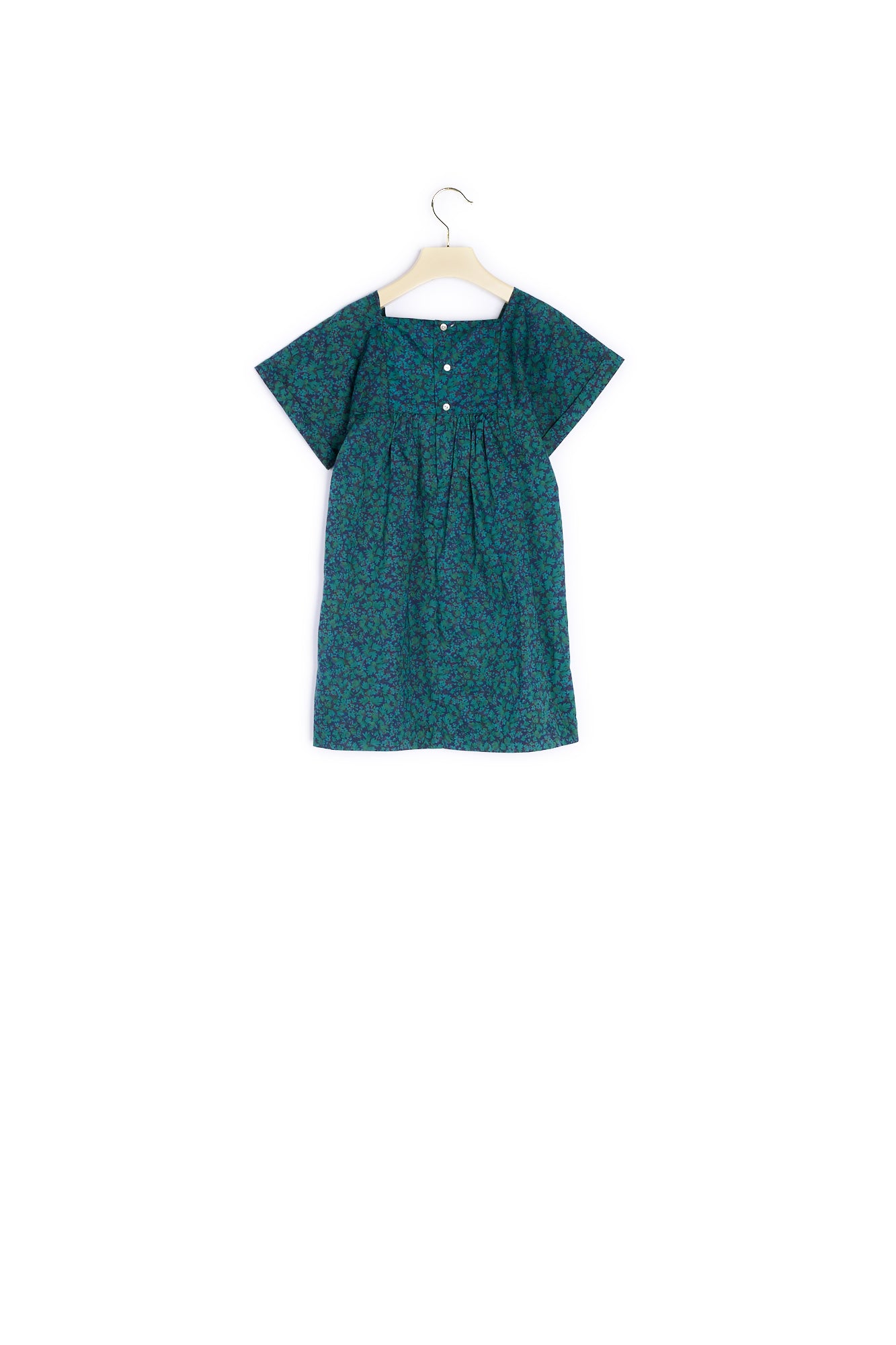 Robe smockée brodée main - Bonpoint vintage