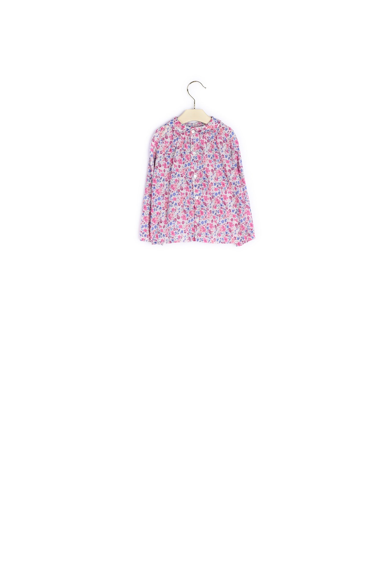 Blouse en crêpe de coton - Bonpoint vintage