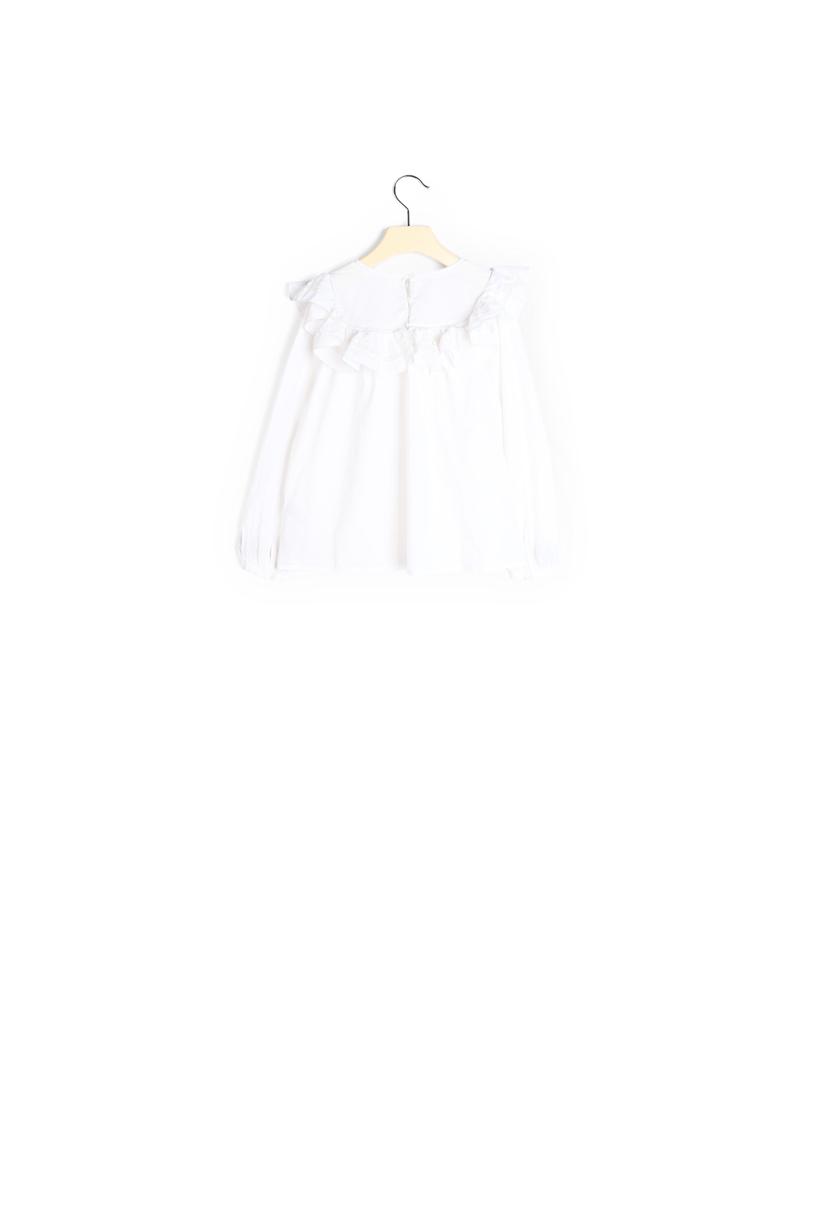 Blouse à volants - Bonpoint vintage