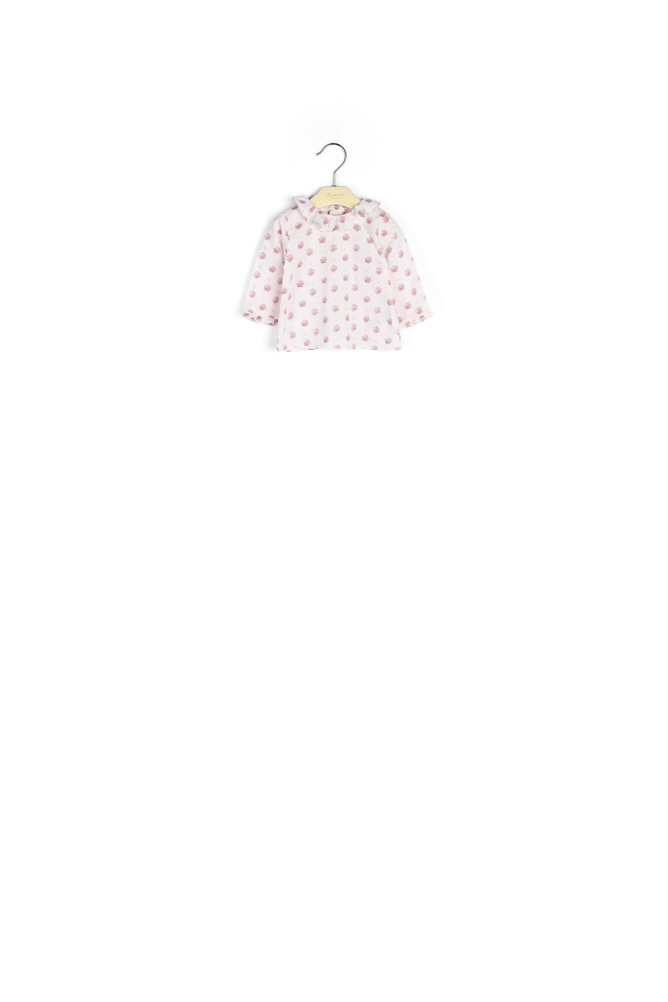 Blouse imprimée en voile de coton - Bonpoint vintage