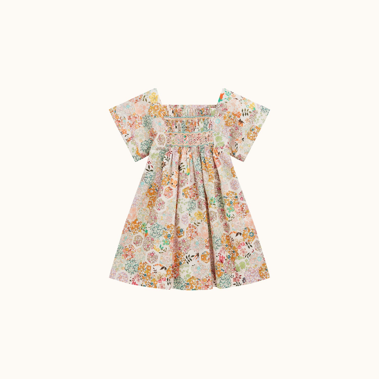 Robe en Liberty - Bonpoint vintage
