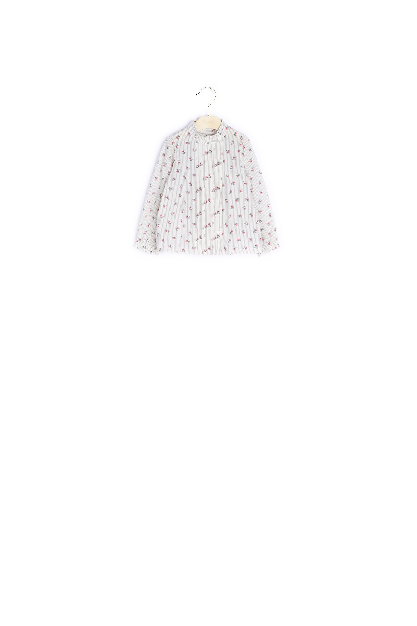 Chemisier imprimé asymétrique bébé - Bonpoint vintage