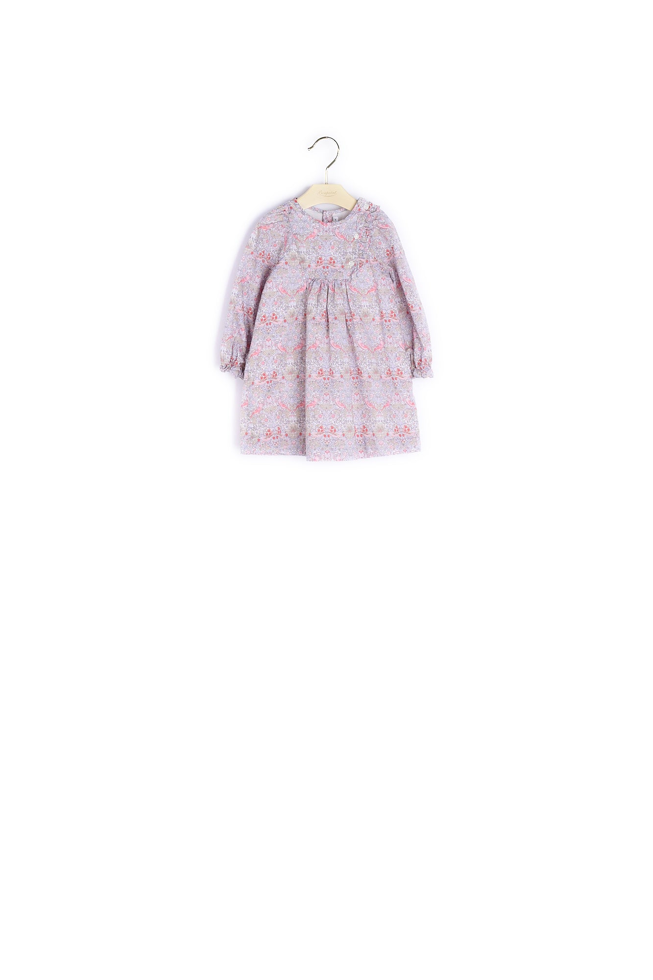 Robe avec plastron volanté bébé - Bonpoint vintage