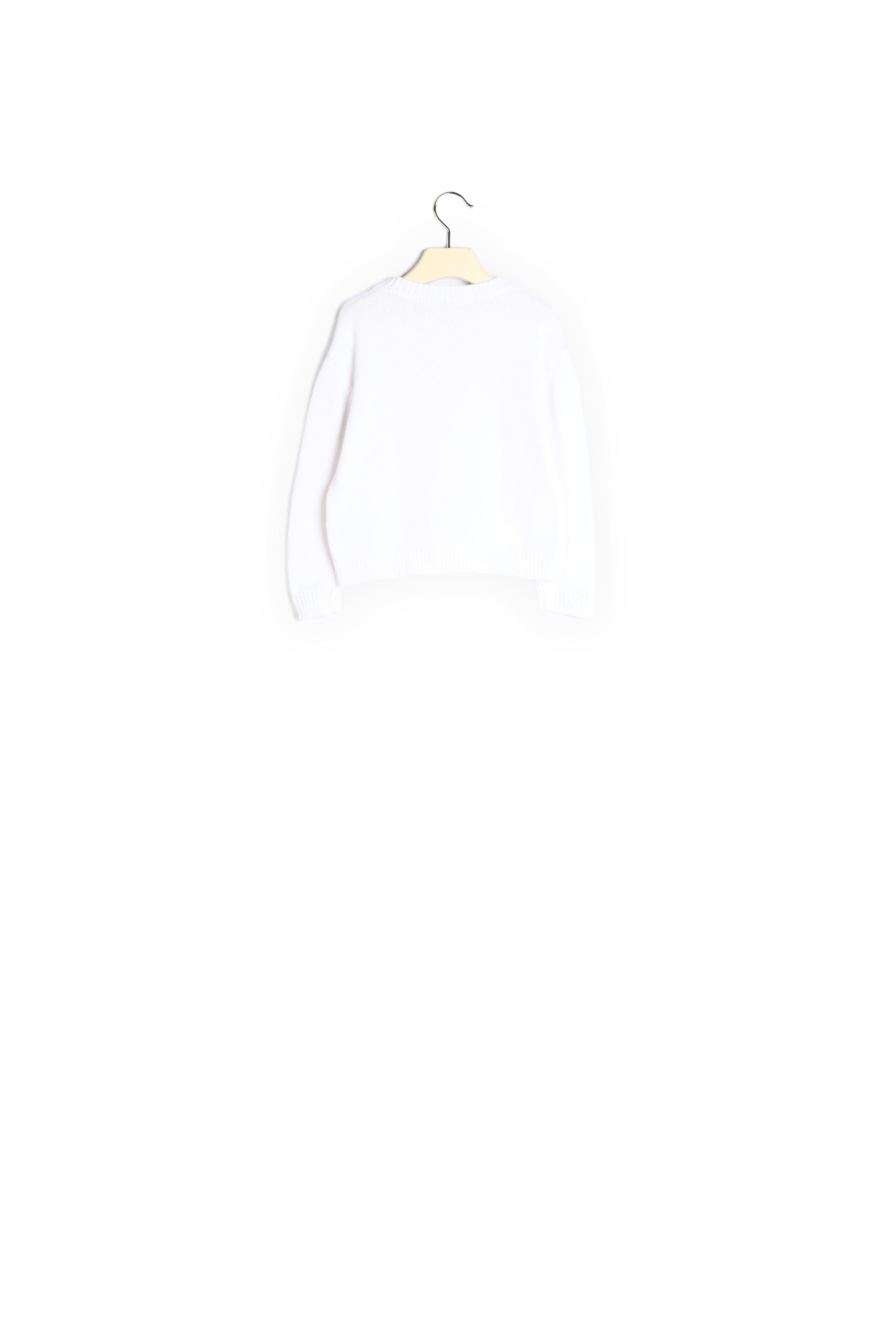 Pull avec broderie cerise fille - Bonpoint vintage