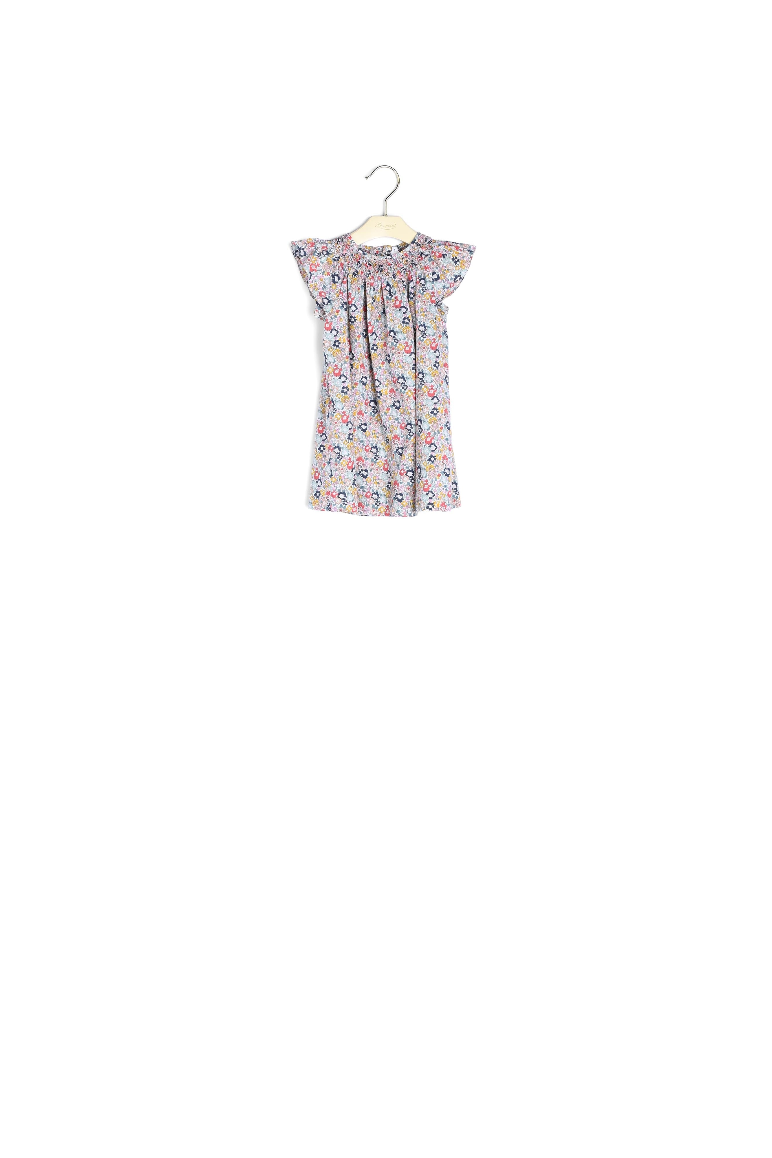 Robe en tissu Liberty exclusif bébé - Bonpoint vintage