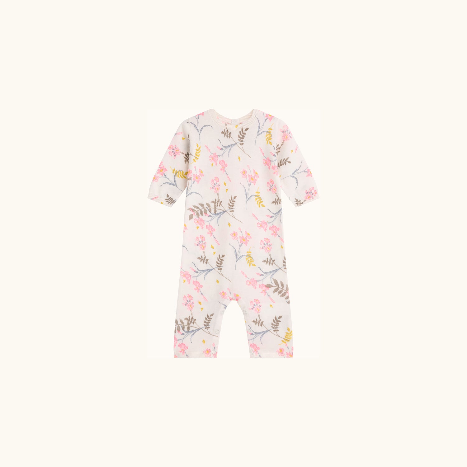 Combinaison en coton imprimé - Bonpoint vintage