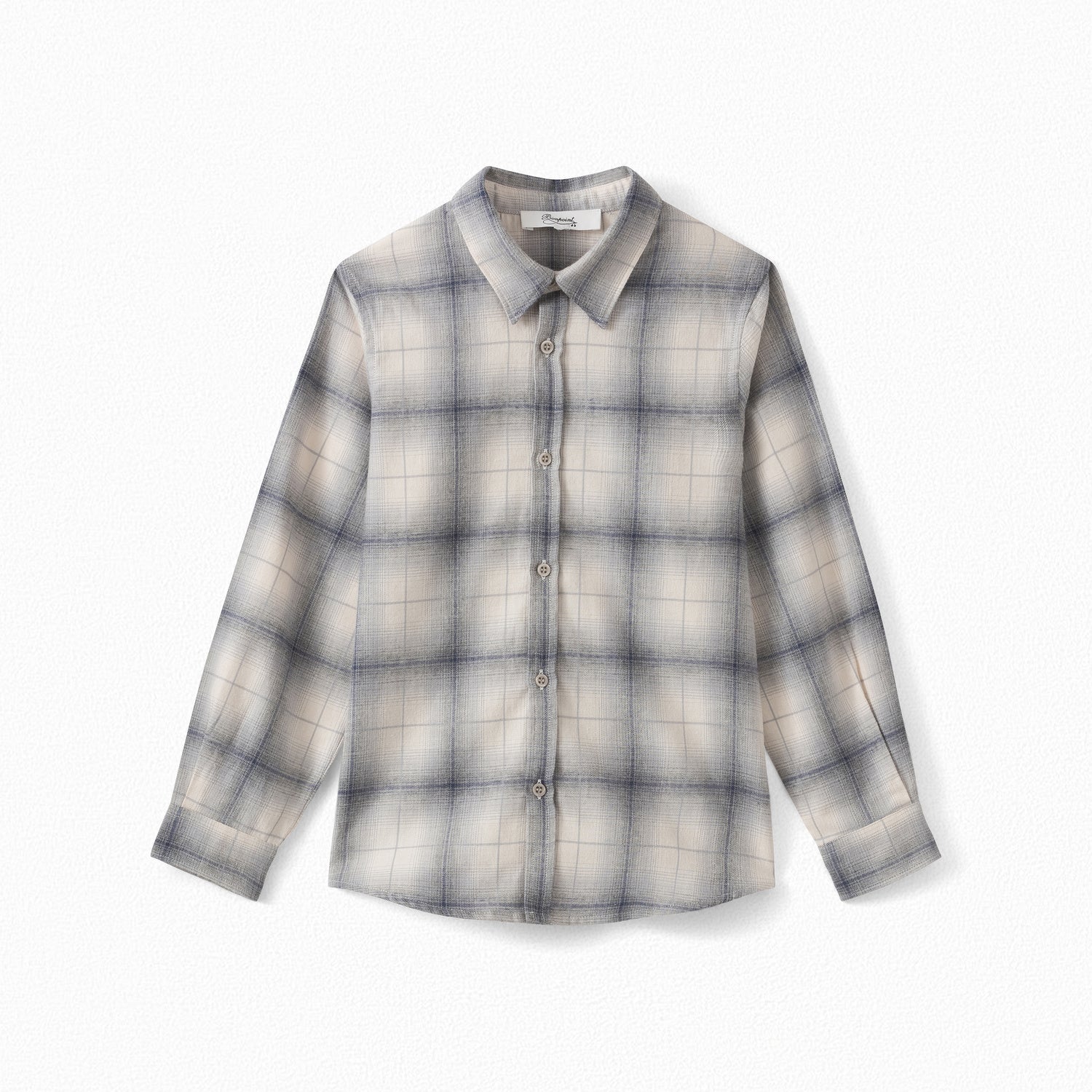 Chemise à carreaux écossais - Bonpoint vintage