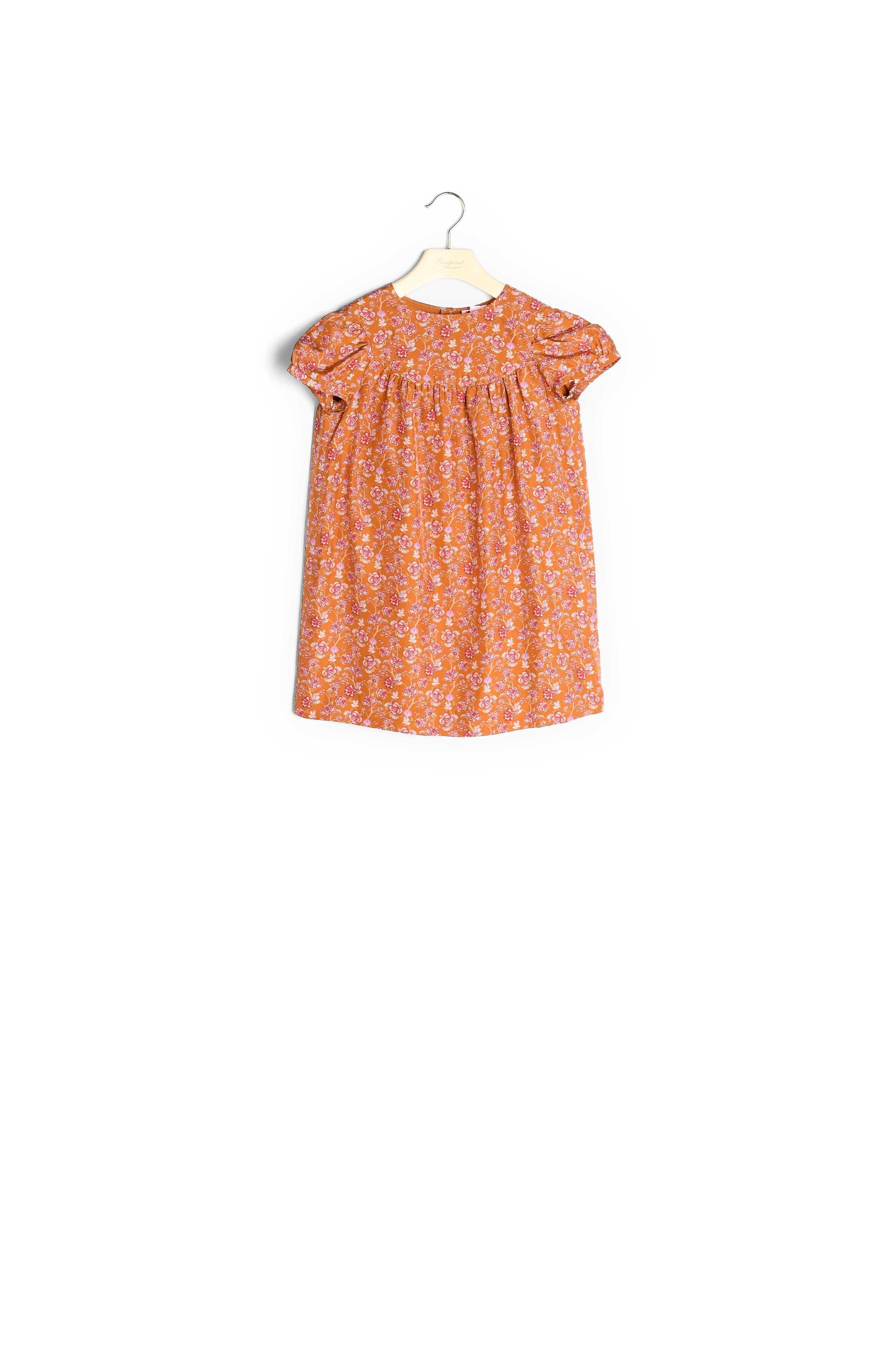 Robe en soie imprimée - Bonpoint vintage