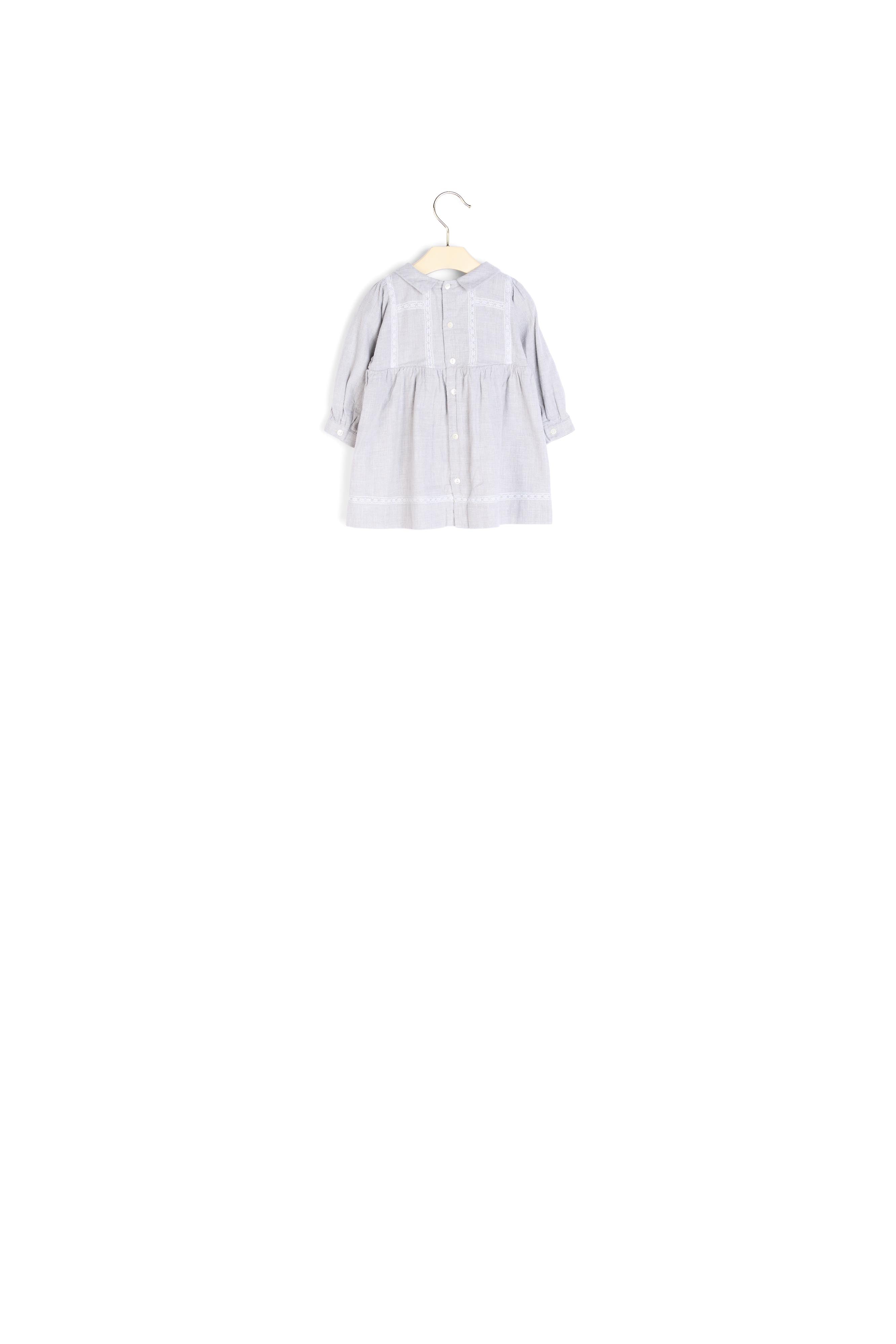 Robe en coton chiné - Bonpoint vintage