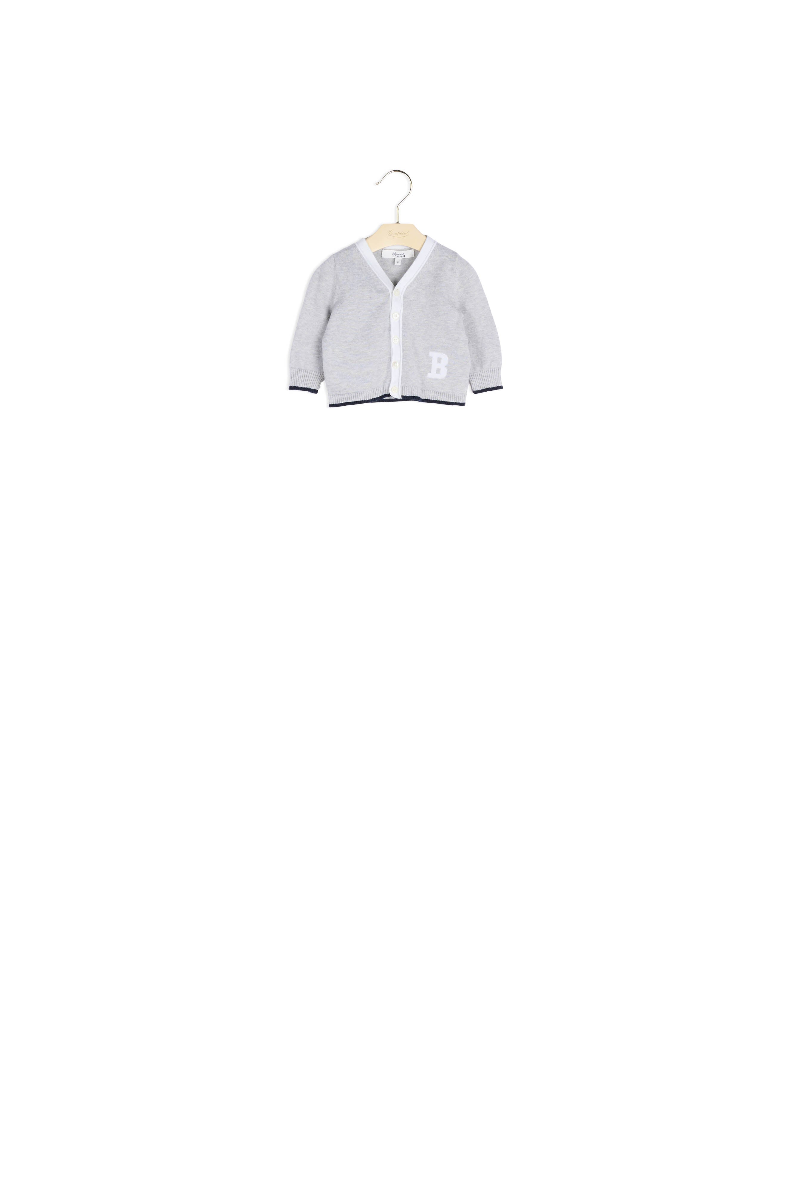 Cardigan avec motif intarsia - Bonpoint vintage