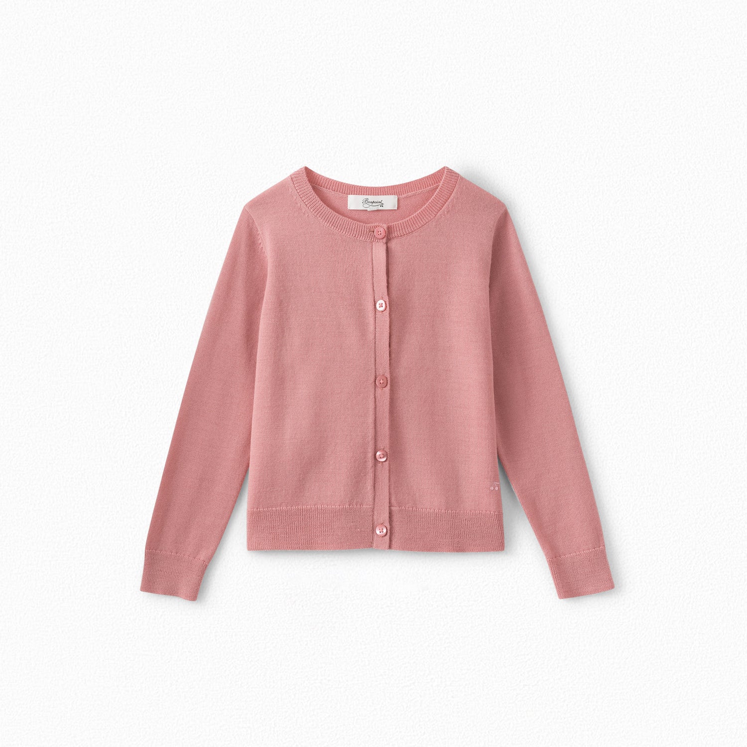 Cardigan en mérinos fille - Bonpoint vintage