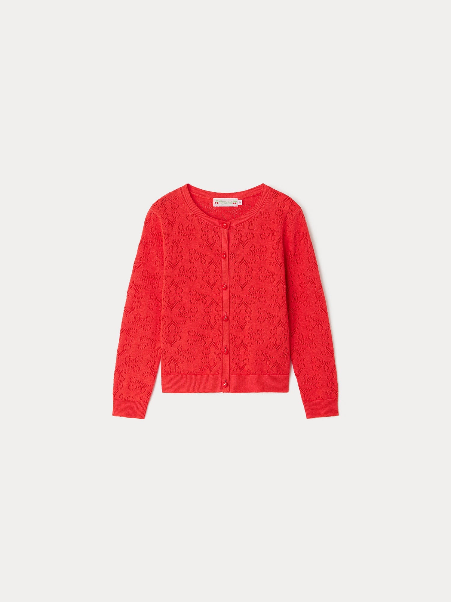 Cardigan Cherry - Bonpoint vintage