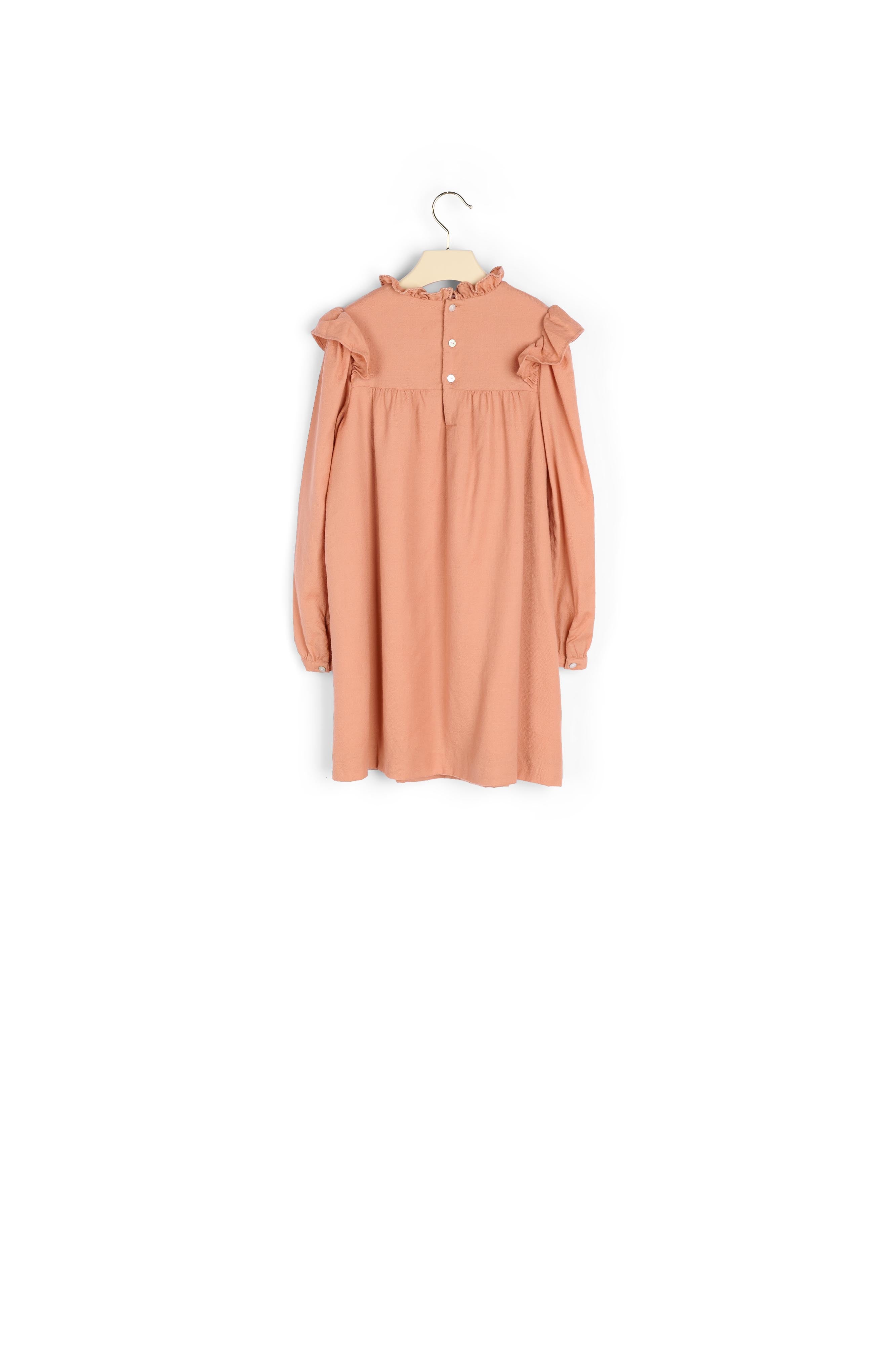 Robe volantée et brodée fille - Bonpoint vintage