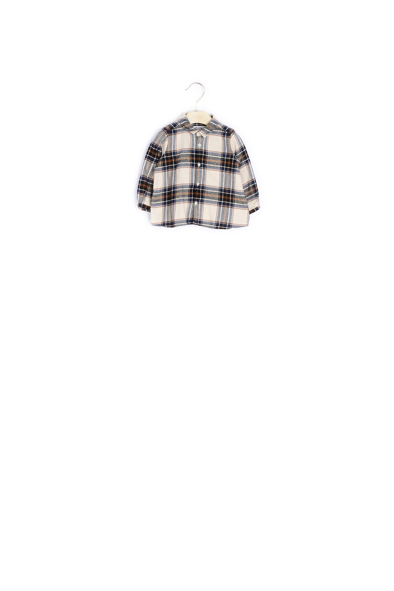 Chemise en twill émerisé - Bonpoint vintage
